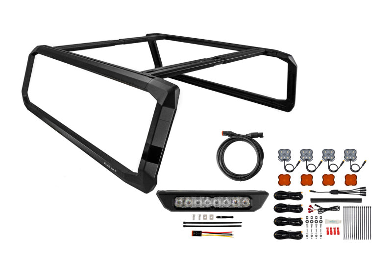 Diode Dynamics 07-25 Ram 1500/Silerado 1500/Sierra 1500/F-150/ Tundra IBEX B2 Bed Rack - Short Bed