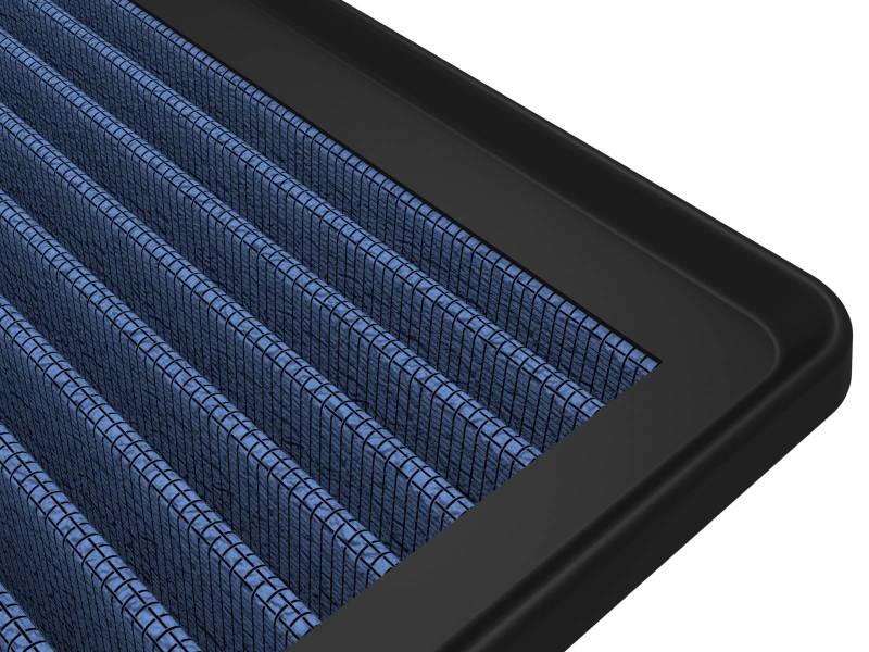 aFe Magnum FLOW Pro 5R air filter for 2022 Toyota Land Cruiser, featuring a blue filter media and durable frame design.