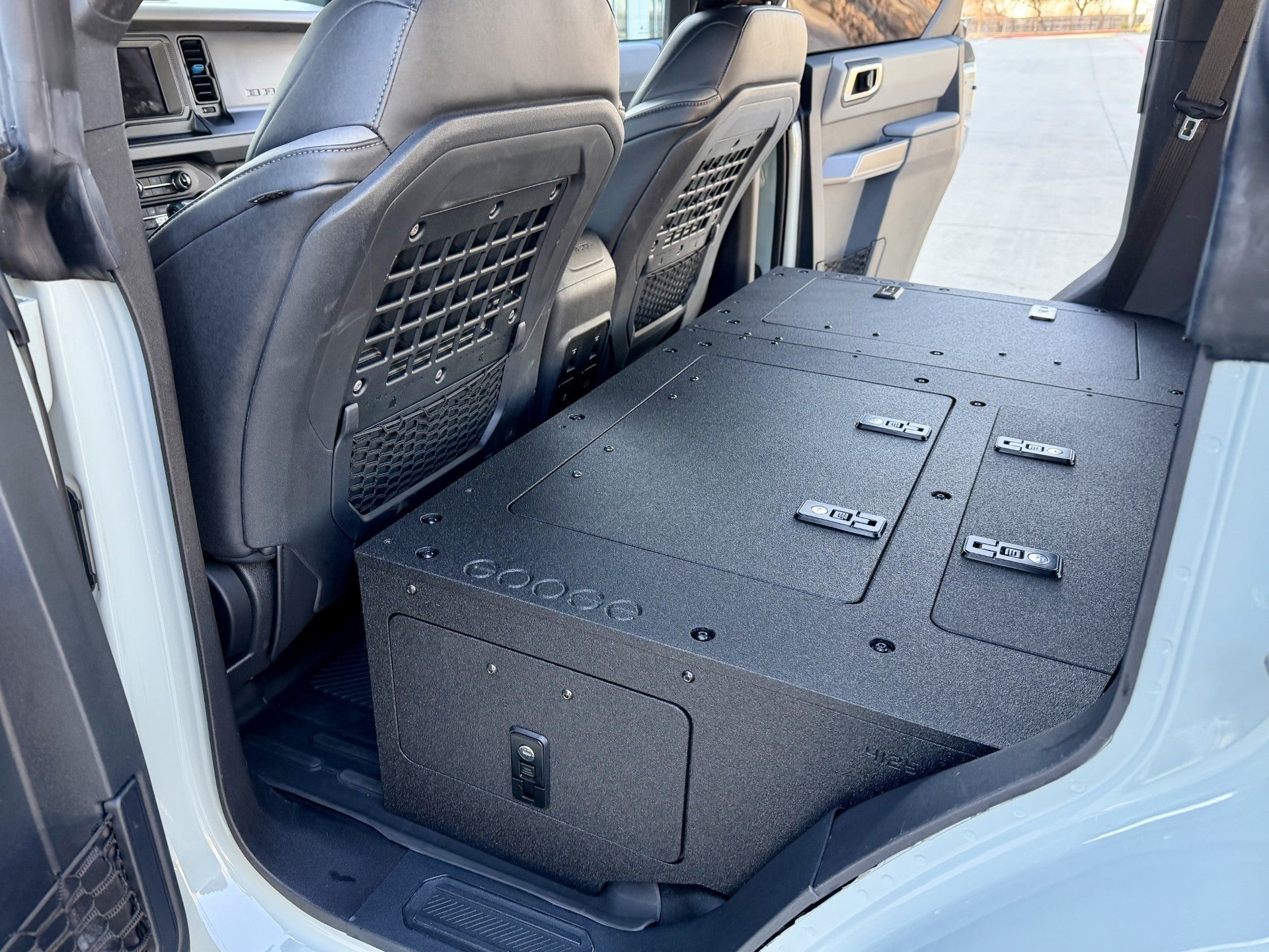Ford - Bronco - 2021-Present - 6th Gen - 4 Door - Explore Series - Seat Delete - Second Row - Low Profile