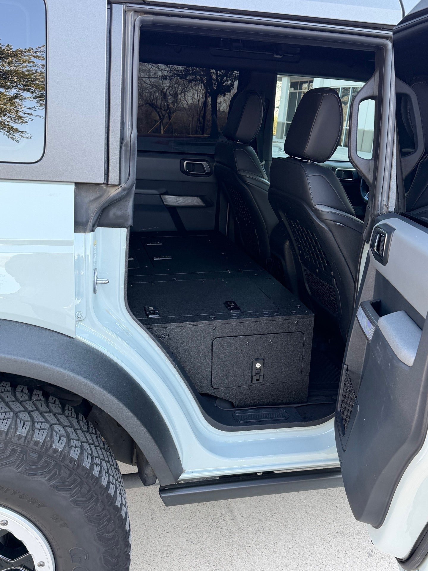 Ford - Bronco - 2021-Present - 6th Gen - 4 Door - Explore Series - Seat Delete - Second Row - Low Profile