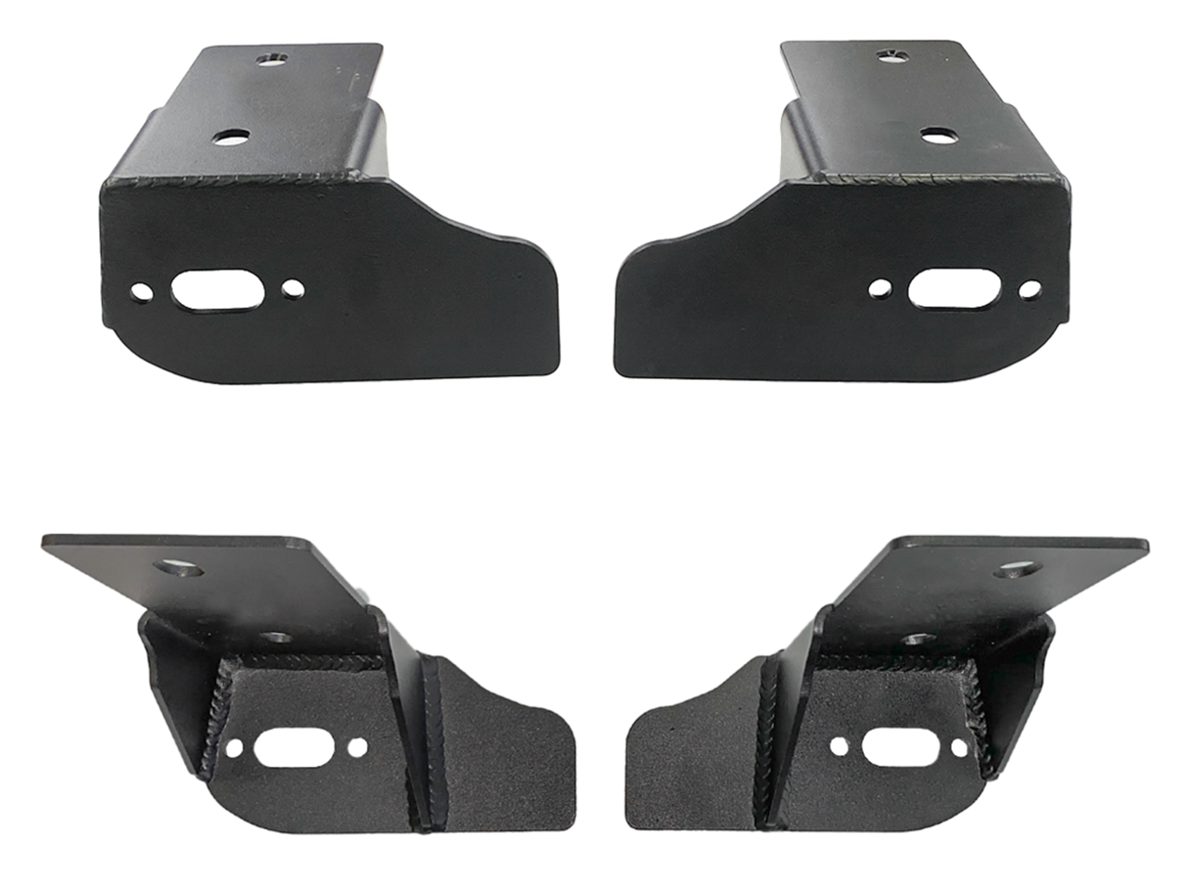 Rear pivot reinforcement brackets for 2021 and newer Bronco, designed for enhanced durability and support.