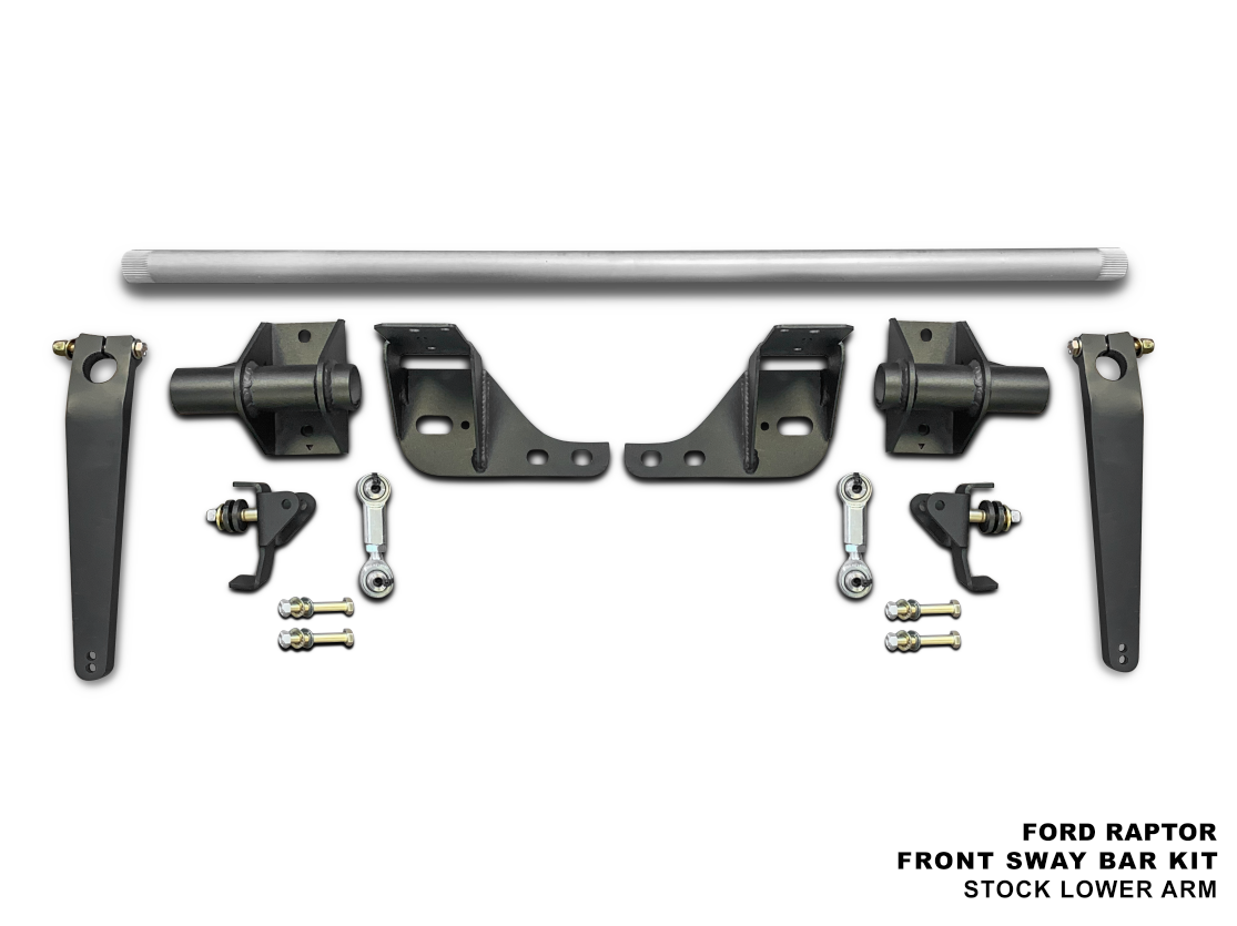 FORD RAPTOR FRONT SWAY BAR KIT FOR STOCK LOWER A-ARM 2010-2024