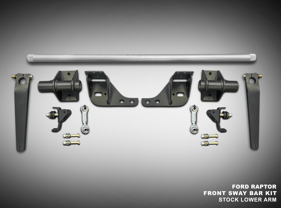 FORD RAPTOR FRONT SWAY BAR KIT FOR STOCK LOWER A-ARM 2010-2024