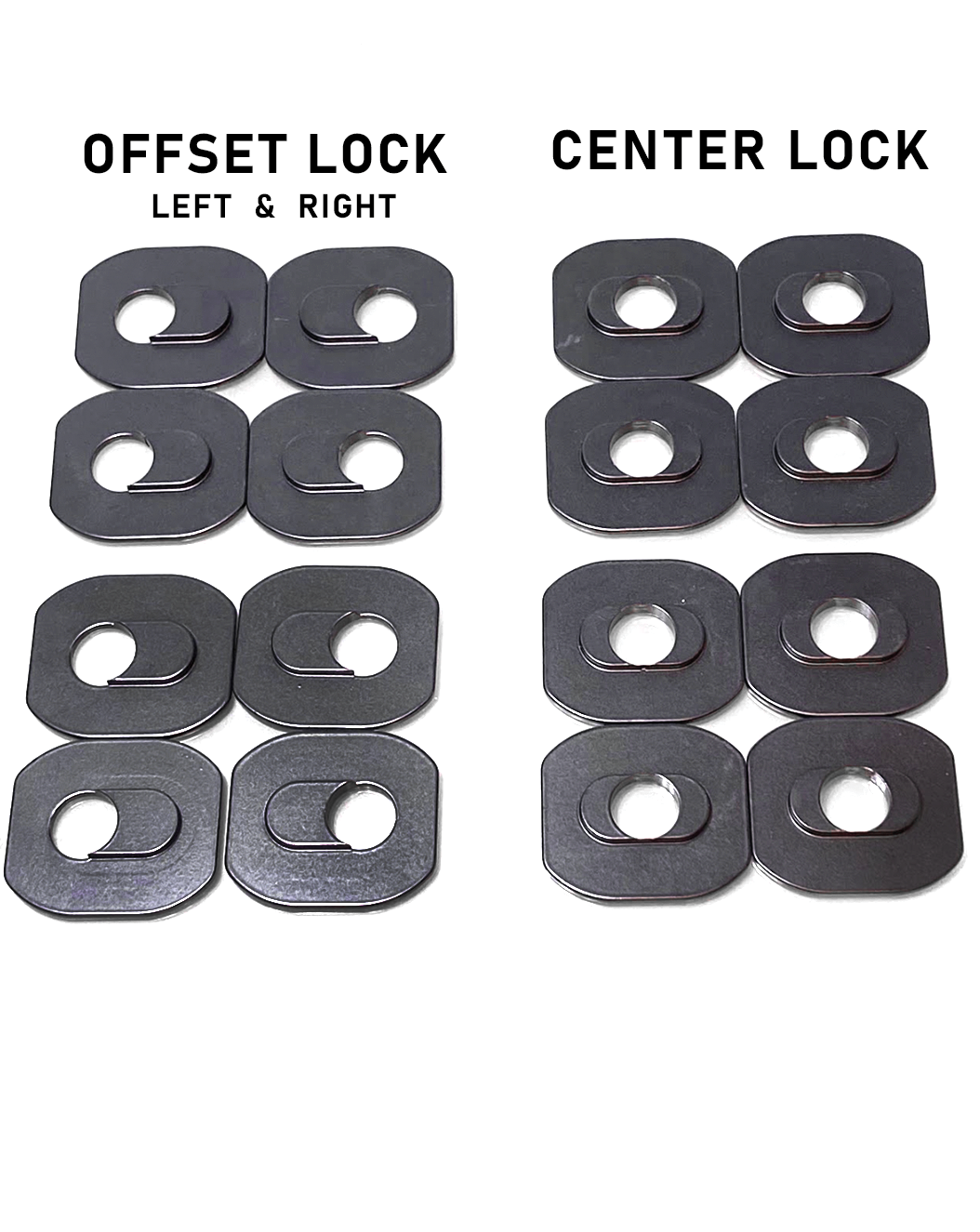 Raptor Lower A-Arm Slot Block kit - Gen 1, Gen 2, and Gen 3 Raptor