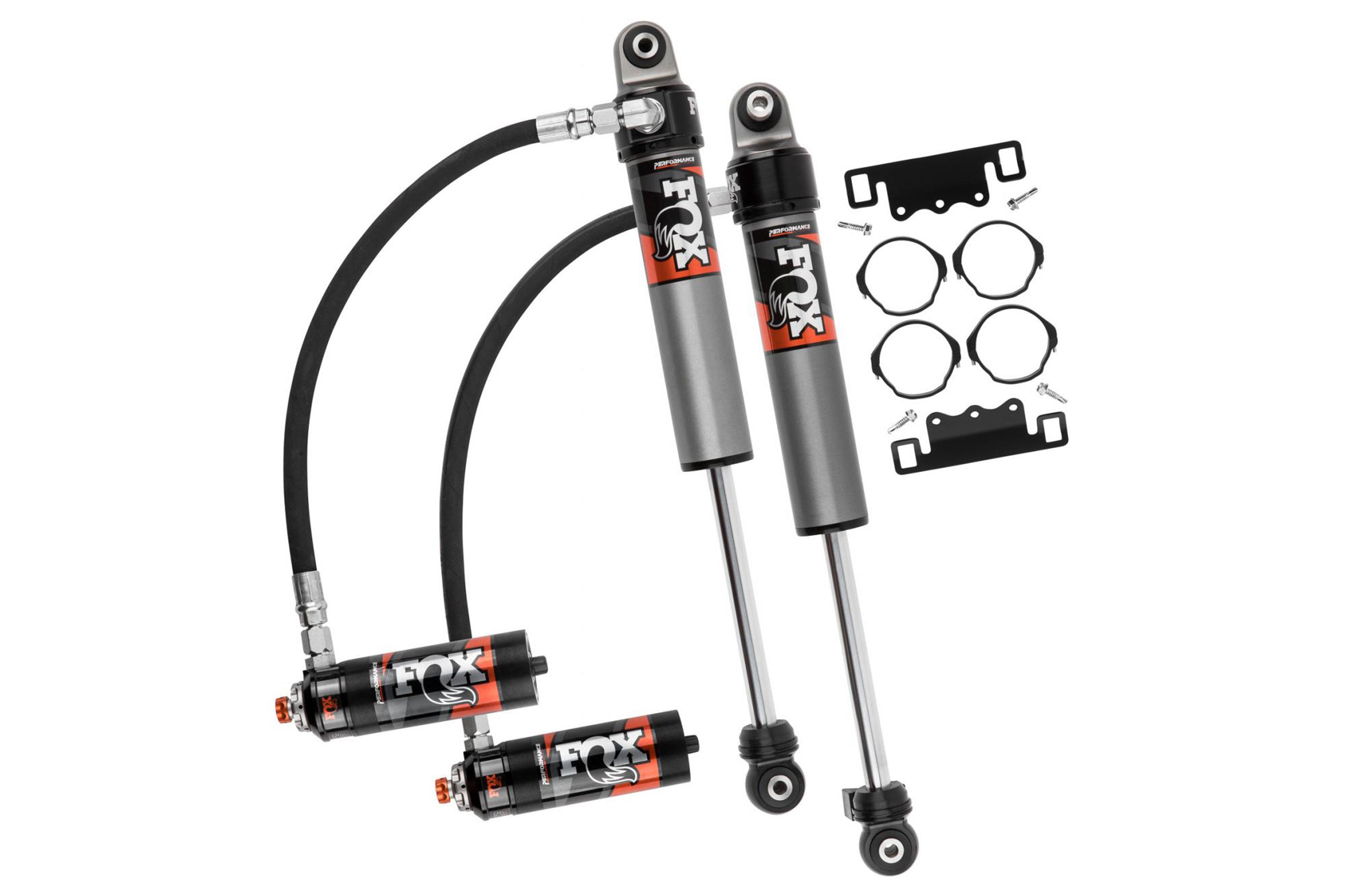 FOX 2.5 Front Shocks w/ DSC Reservoir Adjuster | 3.5-4 Inch Lift | Performance Elite Series | Jeep Wrangler JL (18-25)