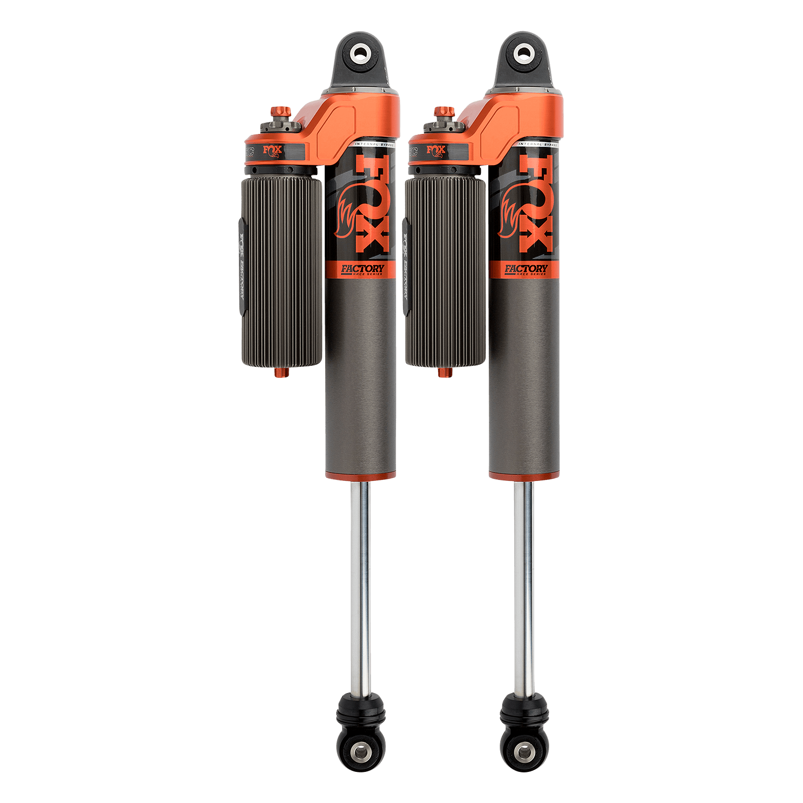 FOX 3.0 Remote Reservoir Rear Shocks Adjustable | Factory Race Series Internal Bypass | 2-3 Lift | Gladiator JT