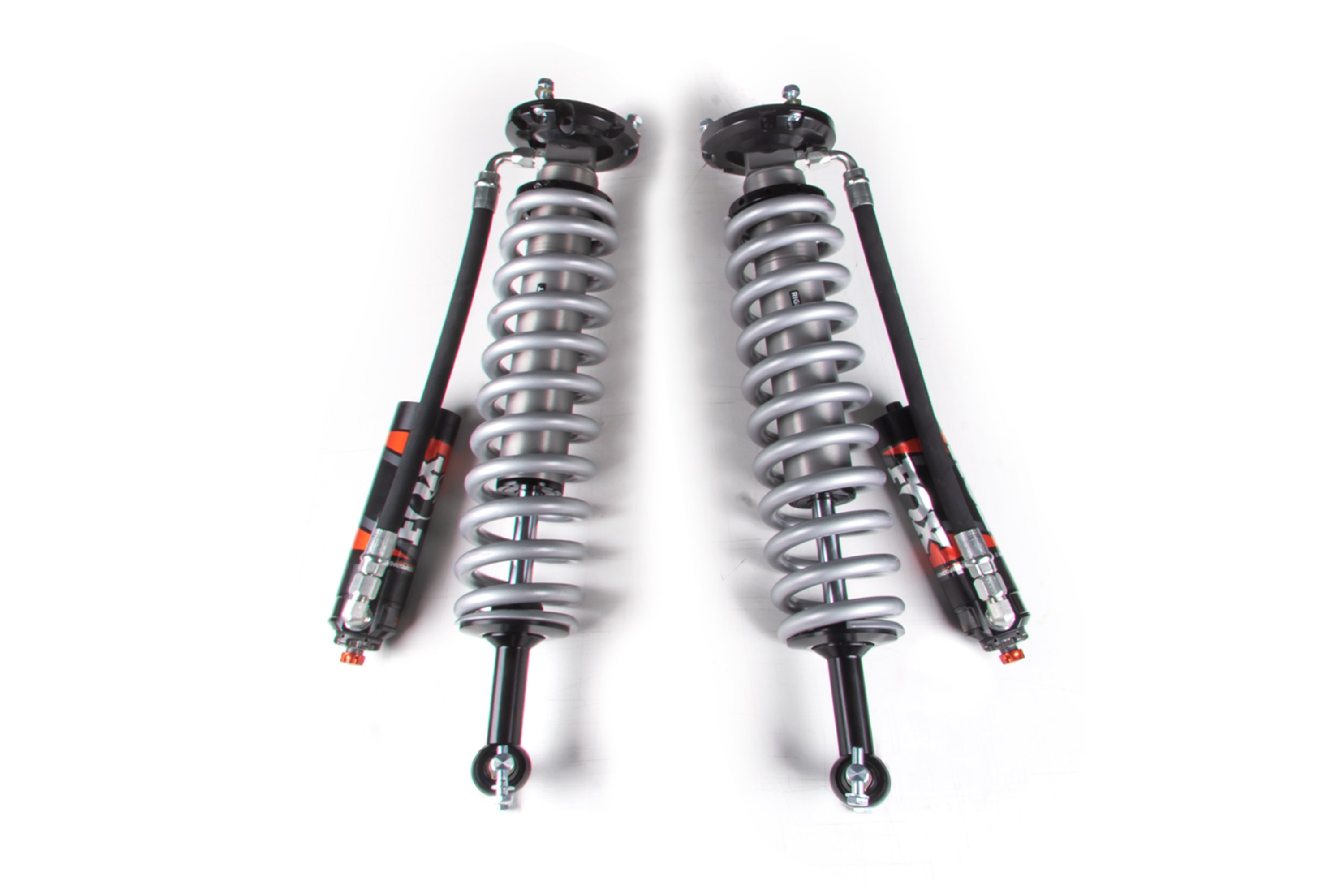 FOX 2.5 Coilover Shocks w/ DSC Reservoir Adjuster | 4 Inch Lift | Performance Elite Series | Chevy Silverado and GMC Sierra 1500 (19-26)