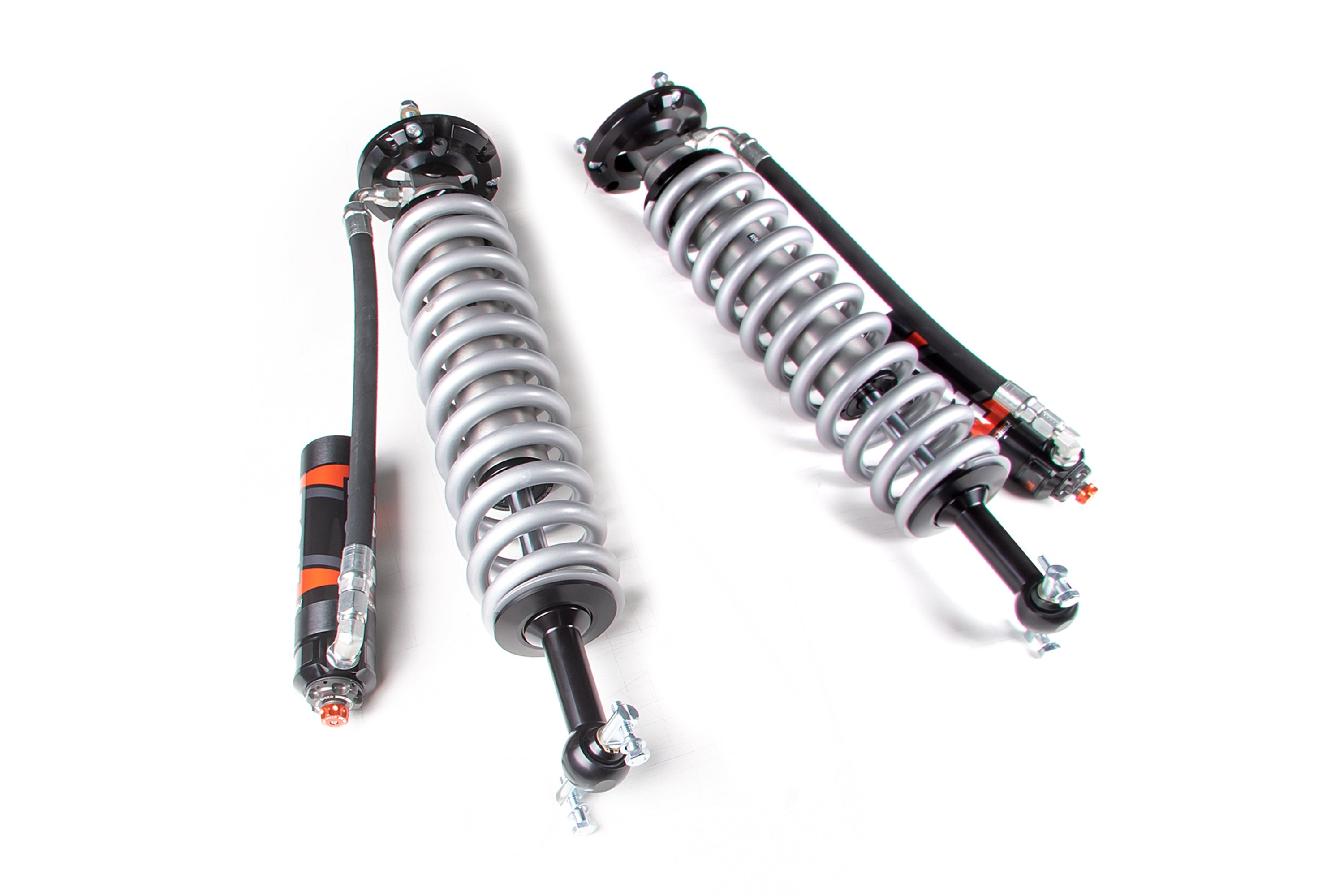 FOX 2.5 Coilover Shocks w/ DSC Reservoir Adjuster | 4 Inch Lift | Performance Elite Series | Chevy Silverado and GMC Sierra 1500 (19-26)