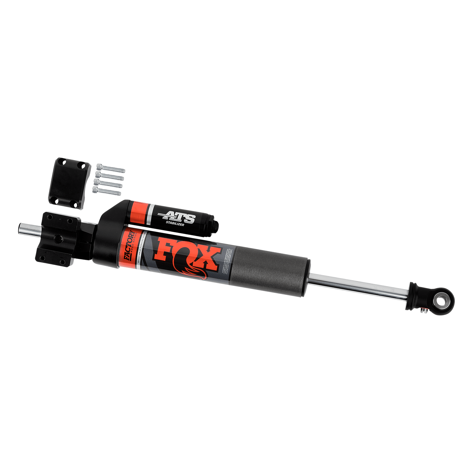 FOX 2.0 ATS Steering Stabilizer | Factory Race | Fits 0-2.5 Inch Lift | Ford F250/F350 Super Duty (17-24)