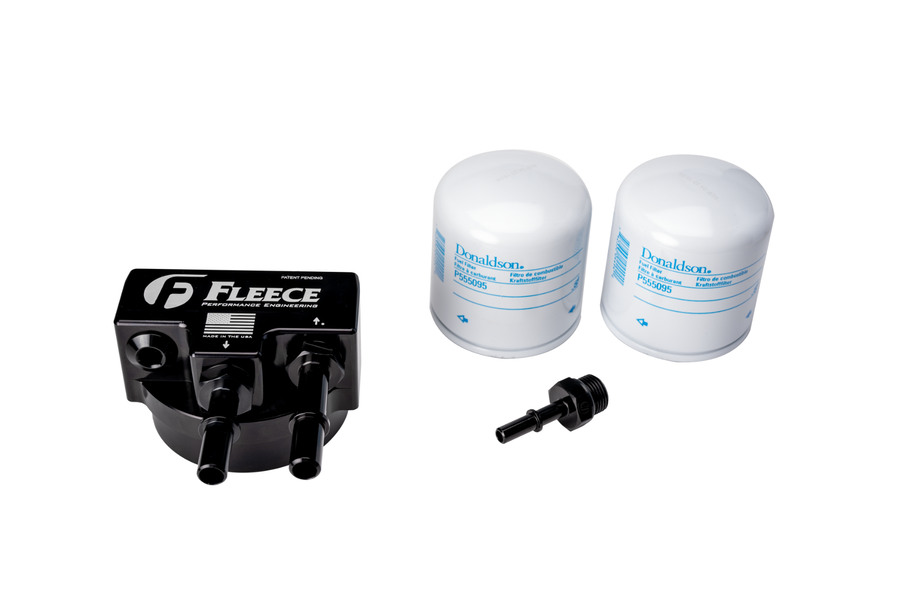Fleece Performance 11-25 Ford Powerstroke 6.7L Engine Mounted Fuel Filter Assembly