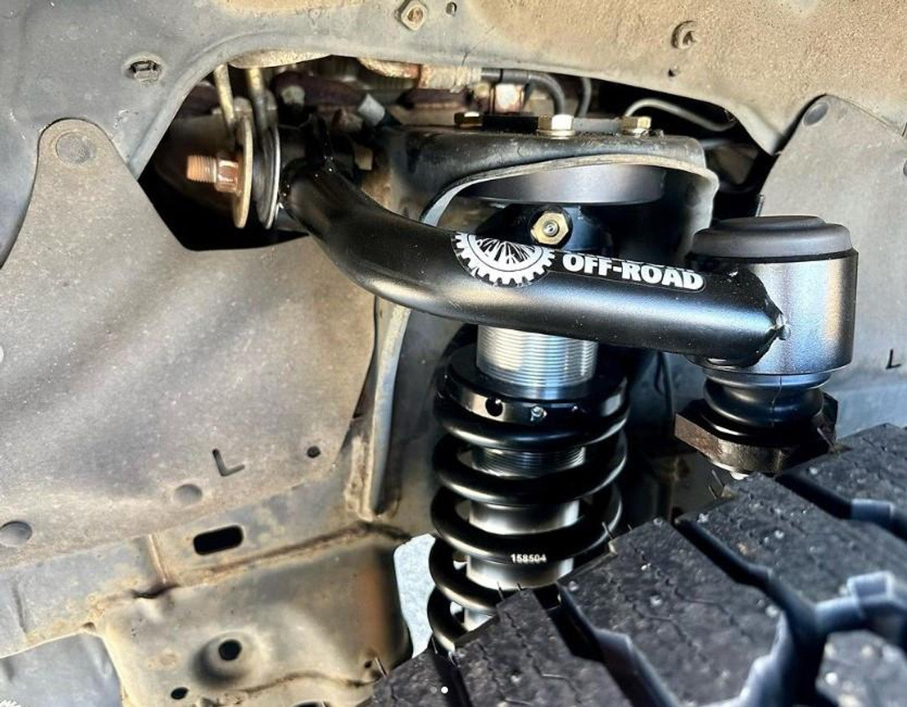 Freedom Offroad Front Upper Control Arms for 2-4 Inch Lift - Balljoint - 01-07 Sequoia/00-06 Tundra