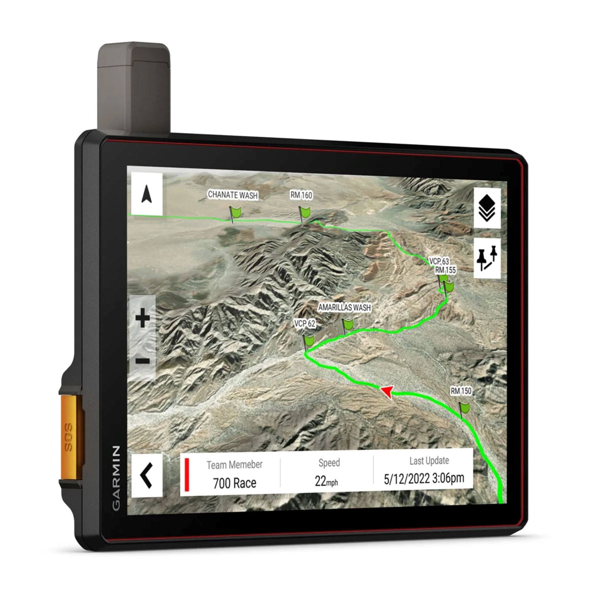 Garmin Tread XL - Baja Chase Edition - 10 Off-Road Chase Navigator