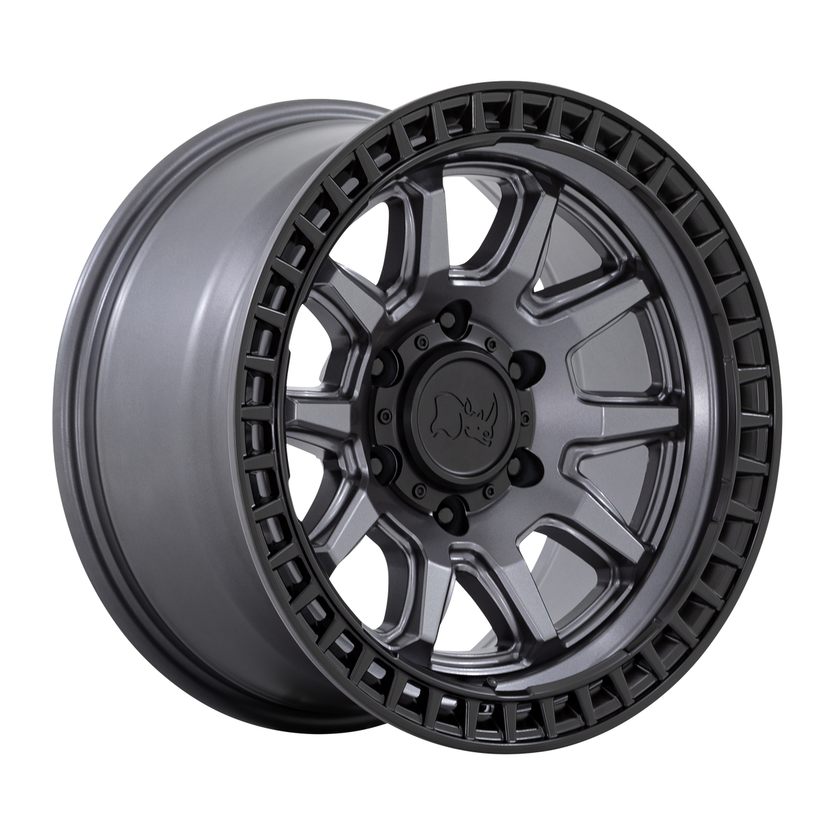 BR CALICO 20X9 6X5.5 106 M-GMTL BLK +0