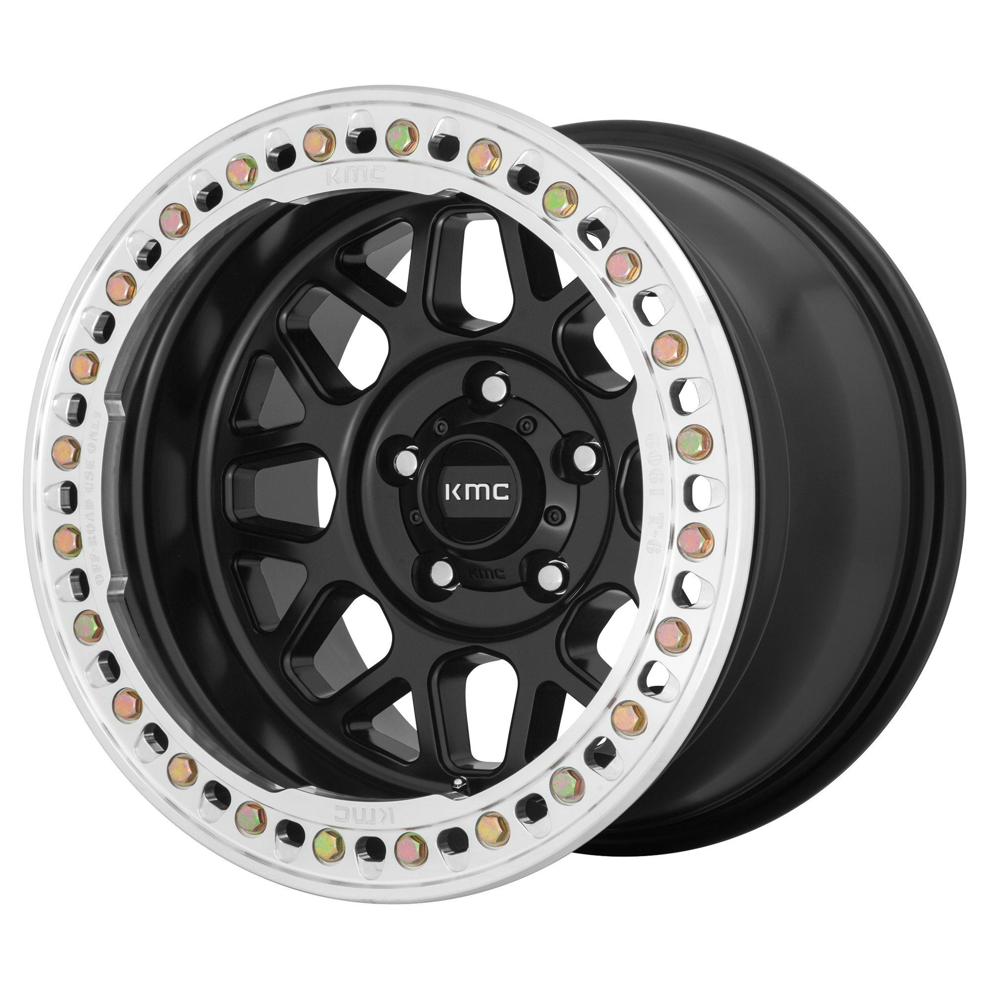 KM235 BL 17X8.5 BLANK (165-180) S-BLK +0