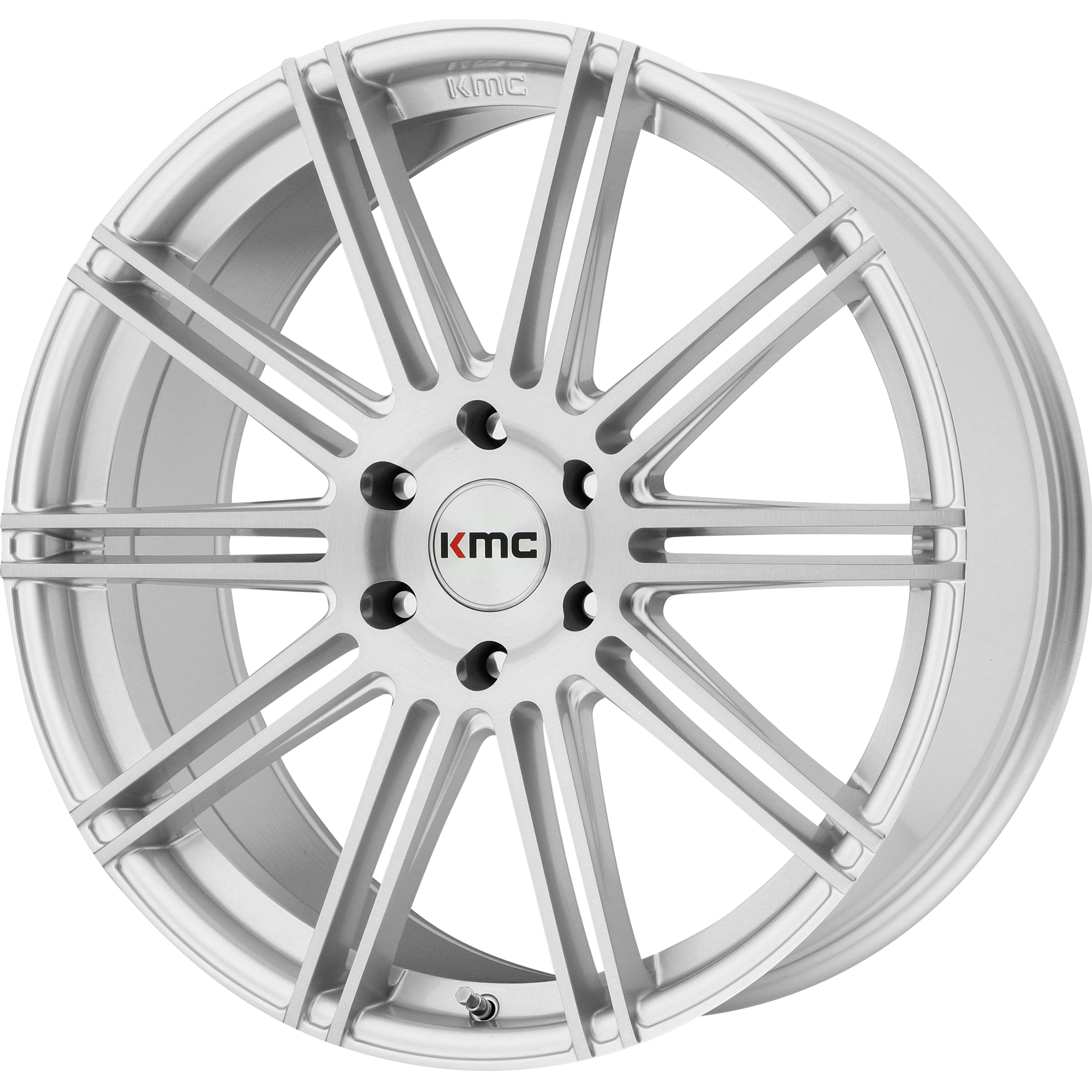 KM707 20X9 6X5.5 BRUSHED SLV 30MM