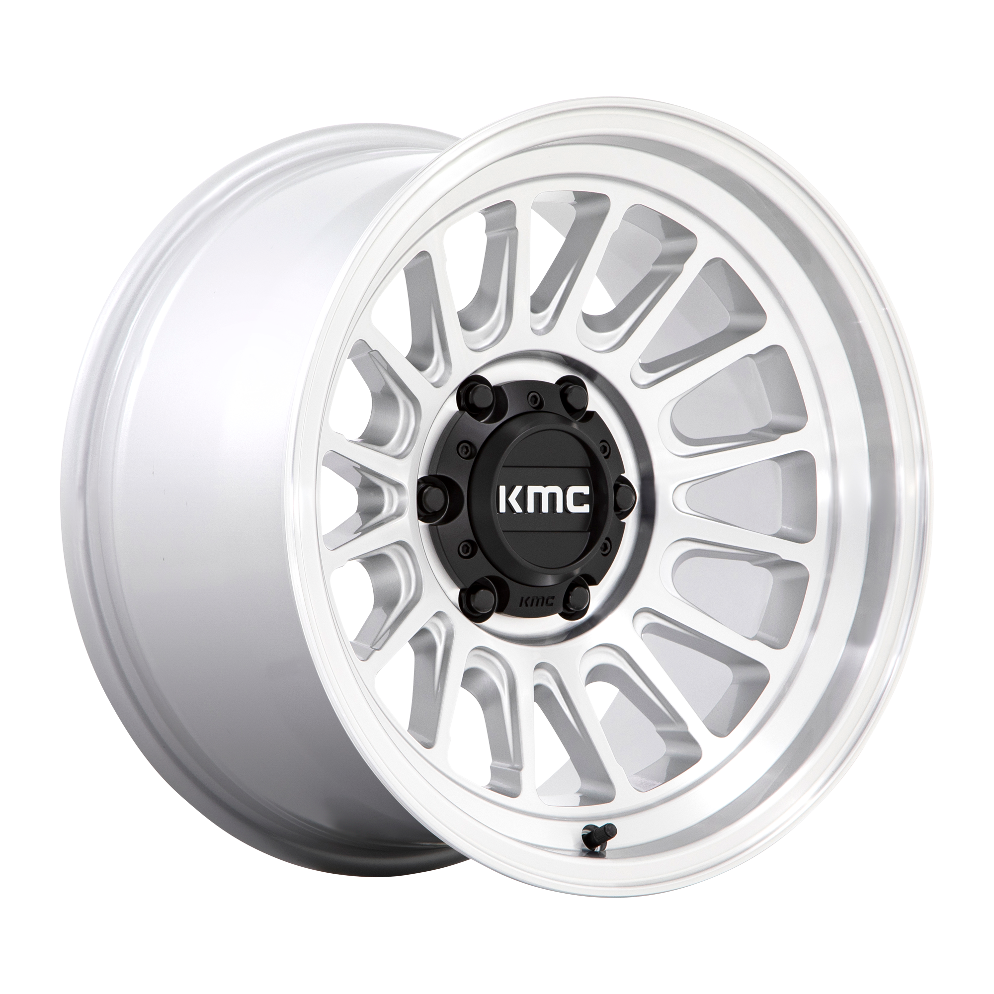 KM724 IMPACT OL 17X8.5 5X5.0 SLV-MACH +0