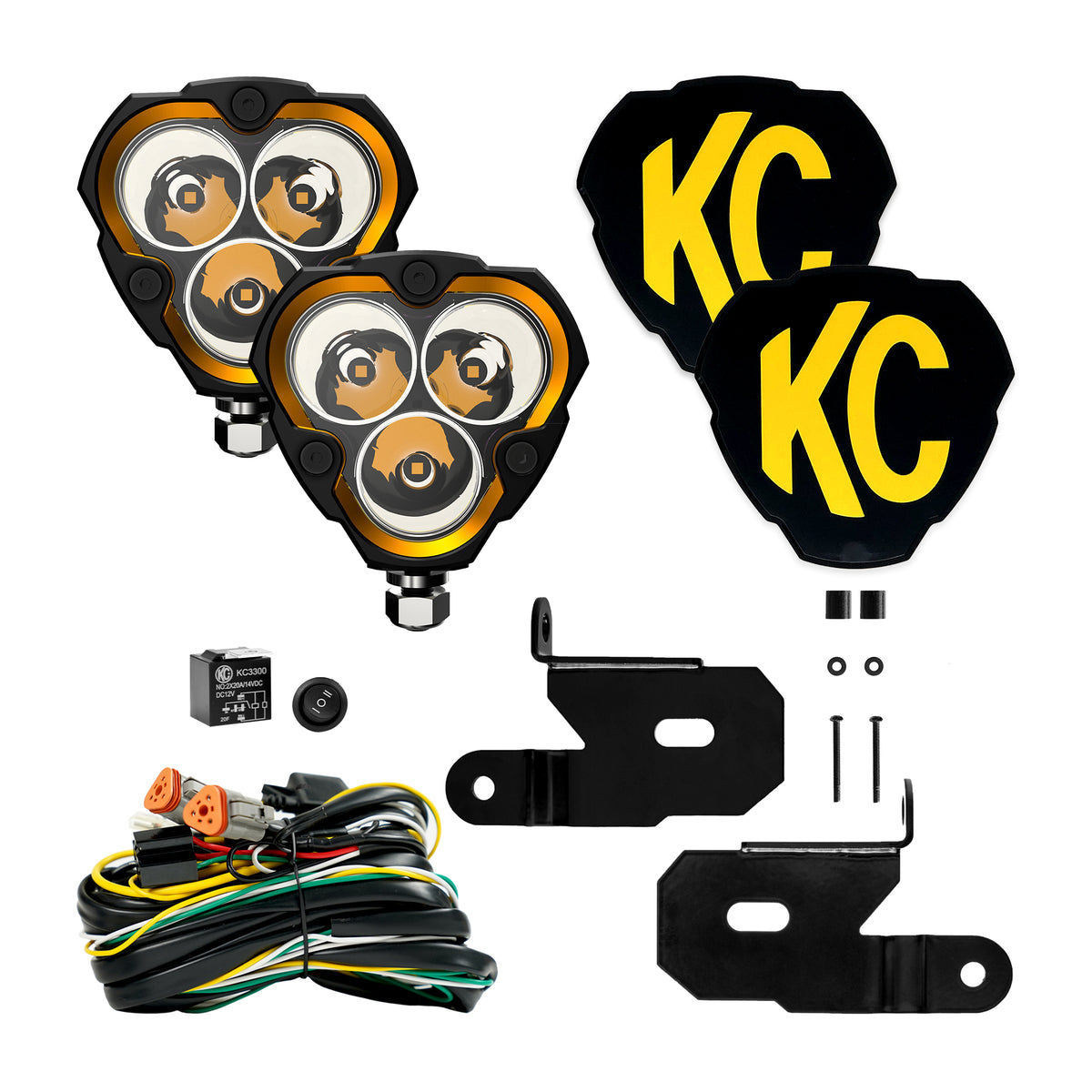 KC HiLiTES FLEX ERA 3 SPOT 2LT SYS - 97128