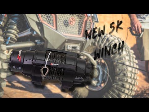 ZBroz 5000 LB. UNIVERSAL UTV WINCH