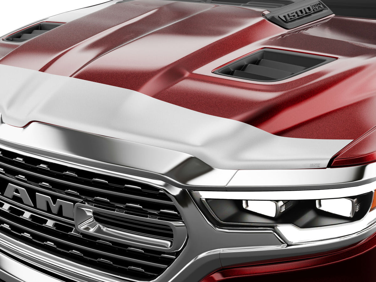 Husky Liners 19-26 Ram 1500/1500 Rebel (w/ Sport Perf. Hood) Aeroskin - Chrome - Chrome