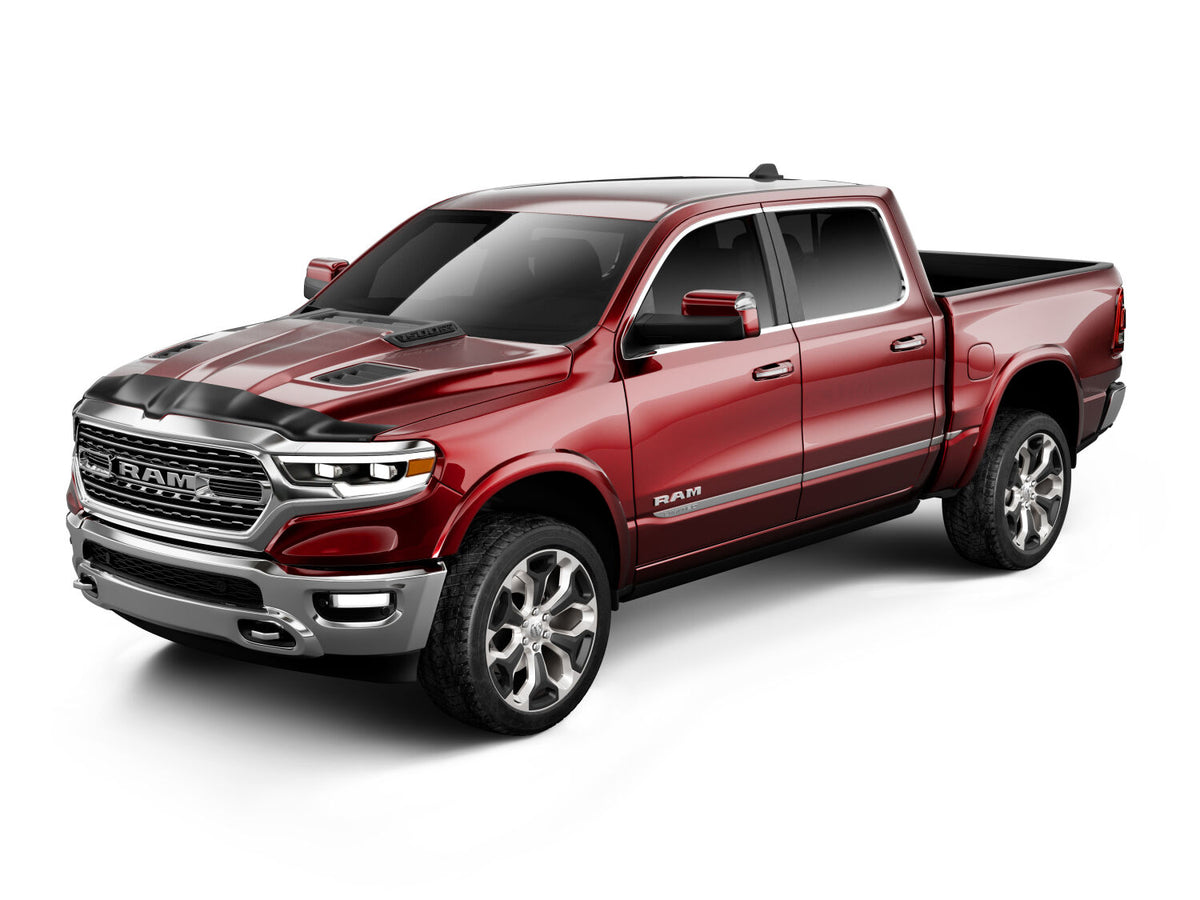 Husky Liners 19-26 Ram 1500/1500 Rebel (w/ Sport Perf. Hood) Aeroskin - Smoke - Smoke