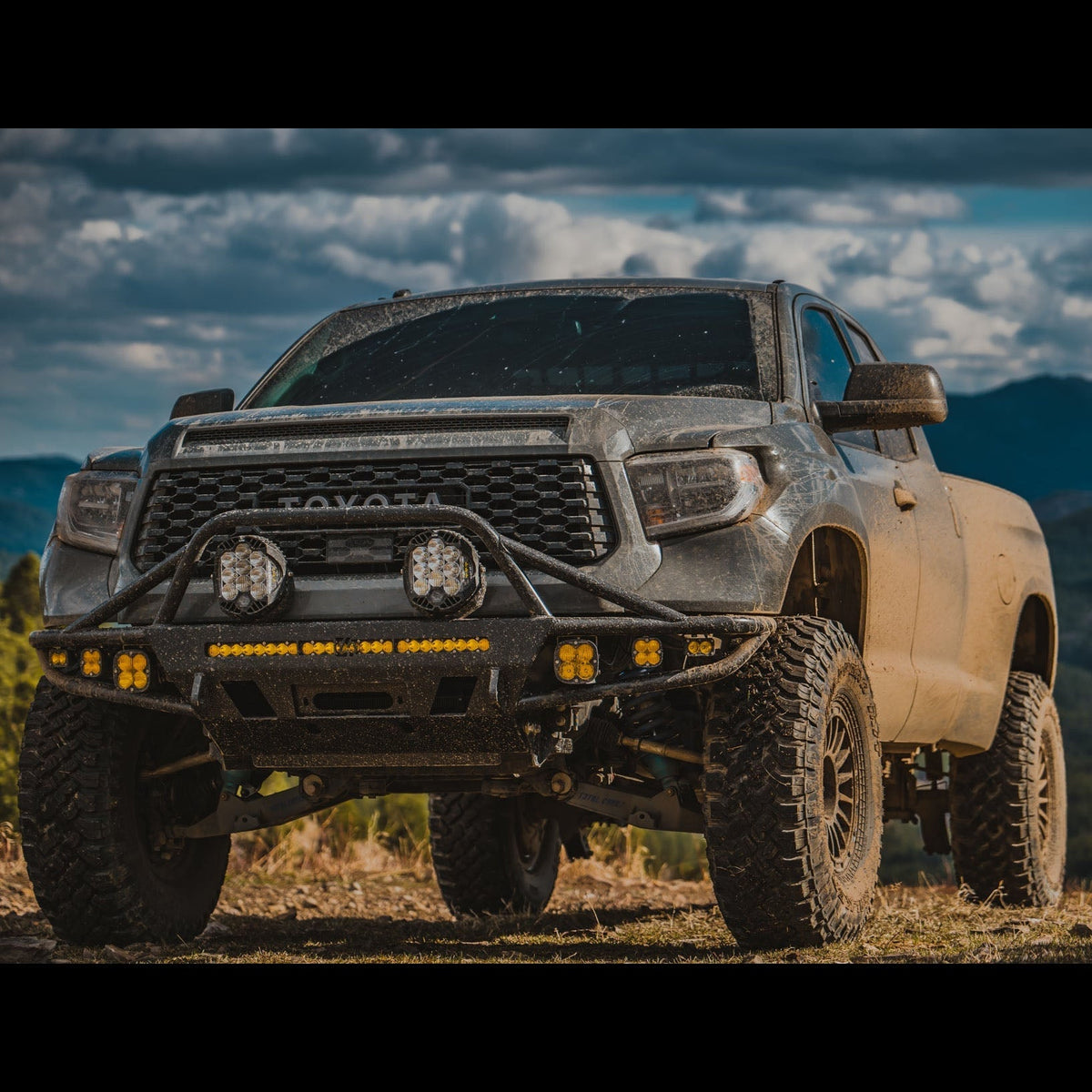 2014-2021 Toyota Tundra Hybrid Front Bumper / Wide Fenders