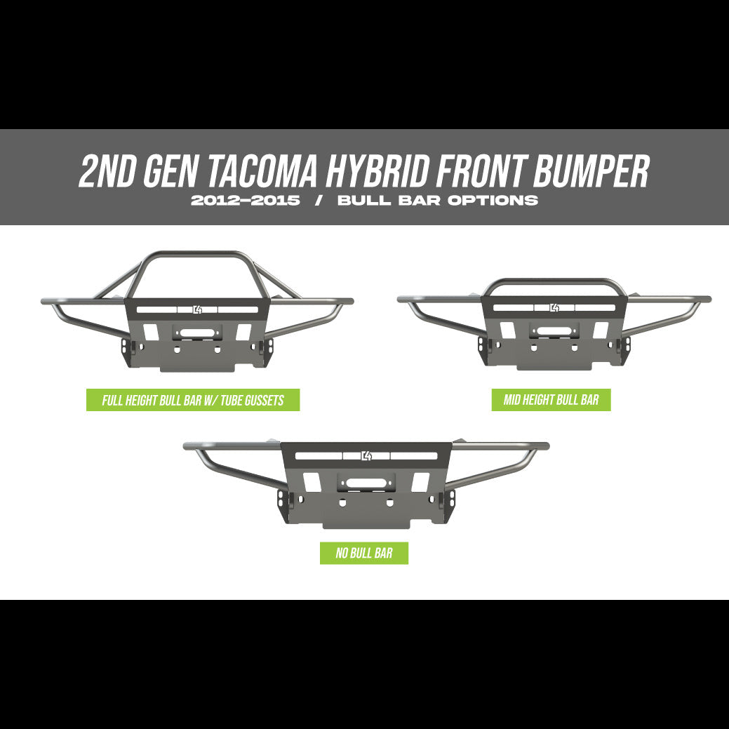 2012-2015 Toyota Tacoma Hybrid Front Bumper
