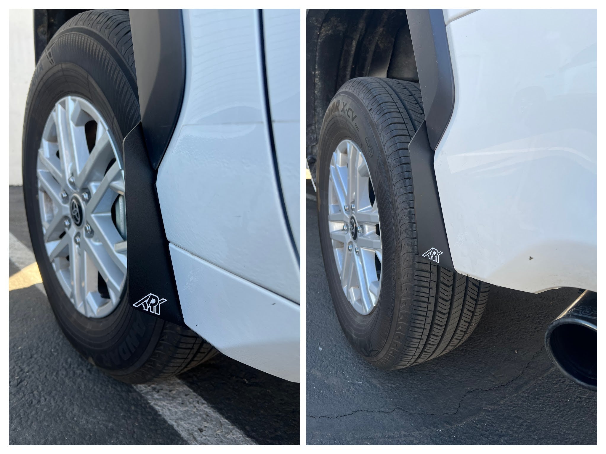 2022+ Toyota Tundra TriXpoly Micro Flares enhance tire coverage and style, featuring a sleek design for offroad performance.