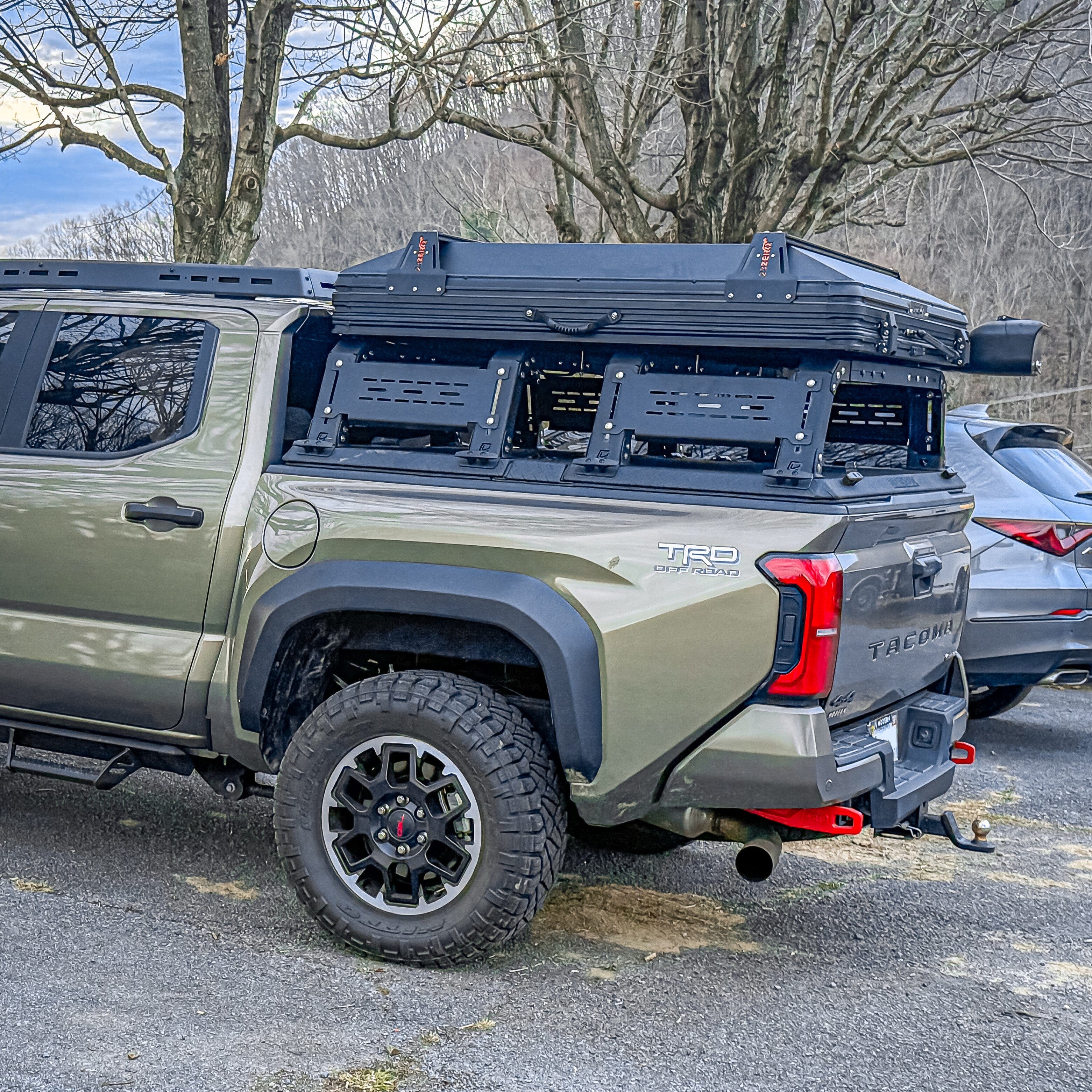 THORAX BED RACK SYSTEM- FITS DIAMOND BACK COVERS 2024-2025 TACOMA Motor Vehicle Parts Chassis Unlimited Inc.