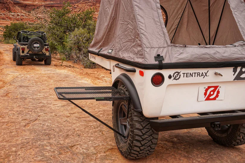 Large Steel Camping Tire Table