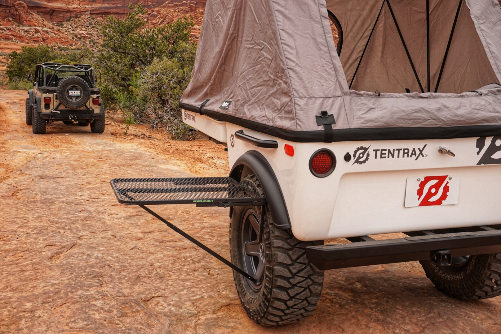 Medium Steel Camping Tire Table