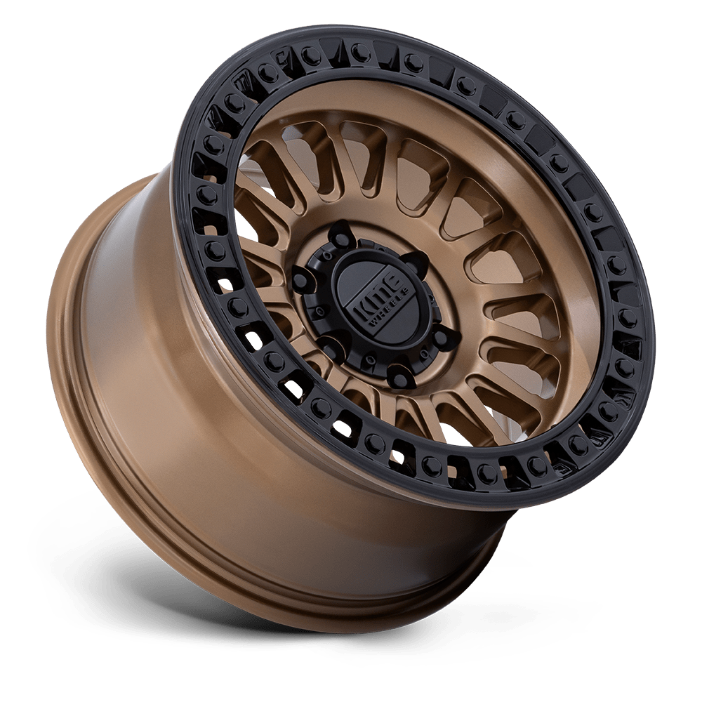 KMC KM552 MATTE BRONZE W GLOSS BLACK LIP IMS Wheel
