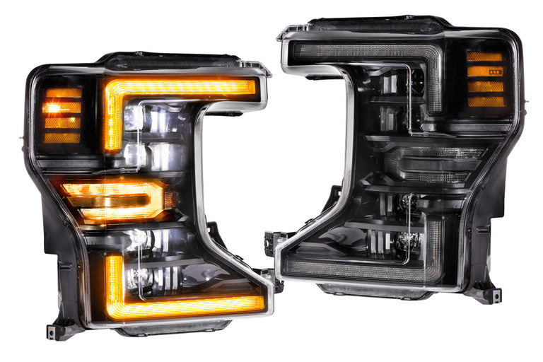 Ford Super Duty (2020-2022) MORIMOTO XB LED AMBER DRL Headlights F250 F350 F450