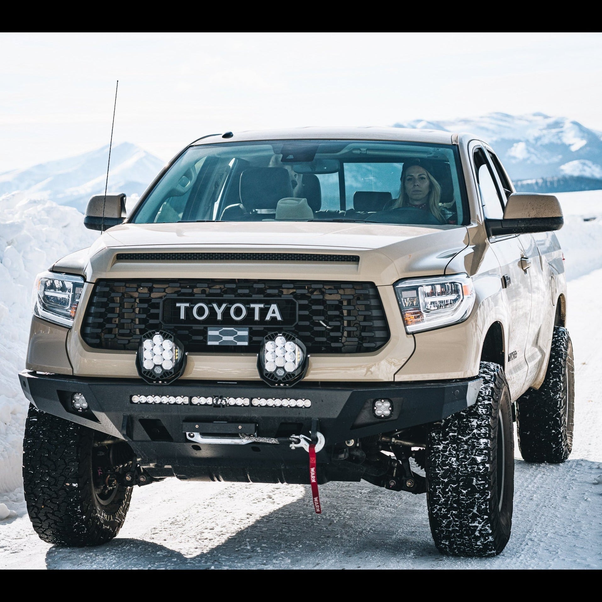 2014-2021 Toyota Tundra Overland Series Front Bumper