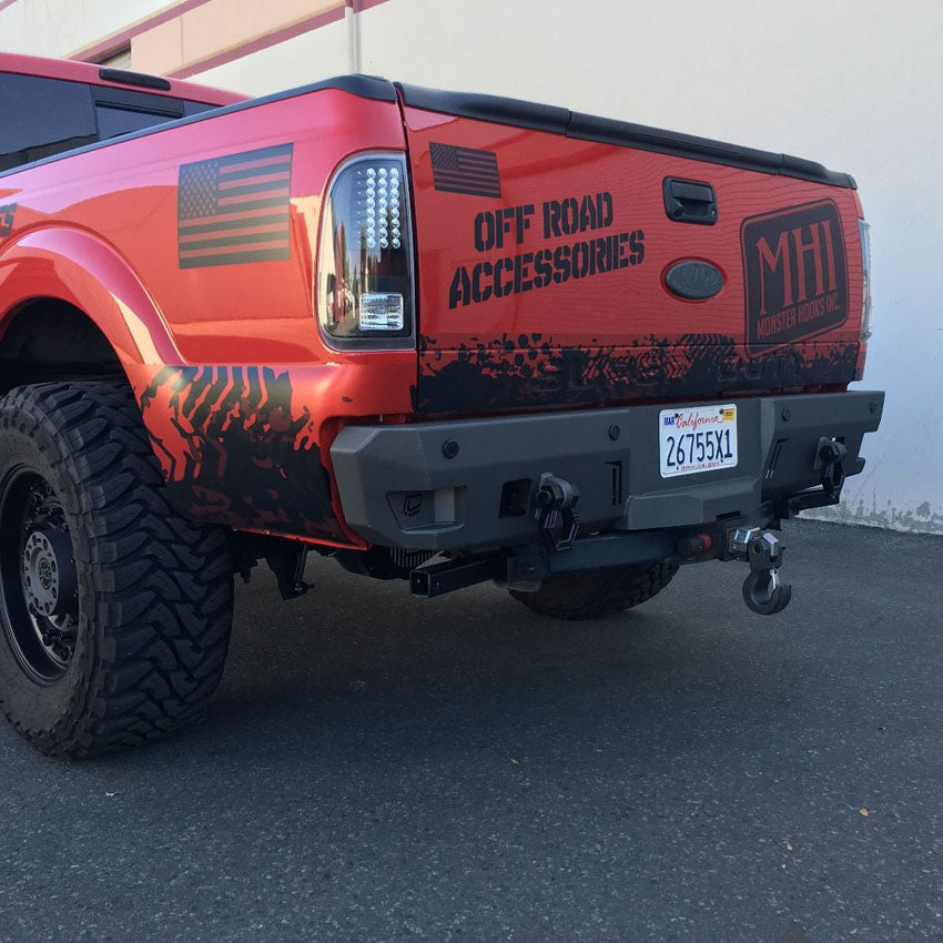 1999-2016 FORD SUPERDUTY F250/F350 OCTANE SERIES REAR BUMPER Chassis Unlimited Inc.