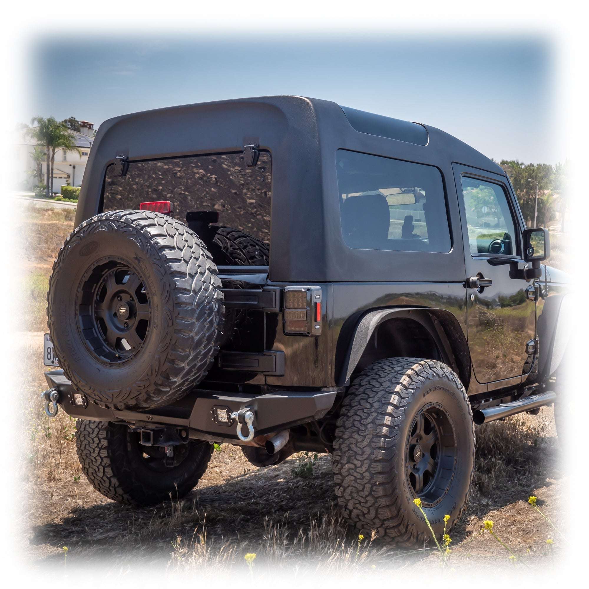 Safari Style Hard Top for Jeep Wrangler JK 2-Door