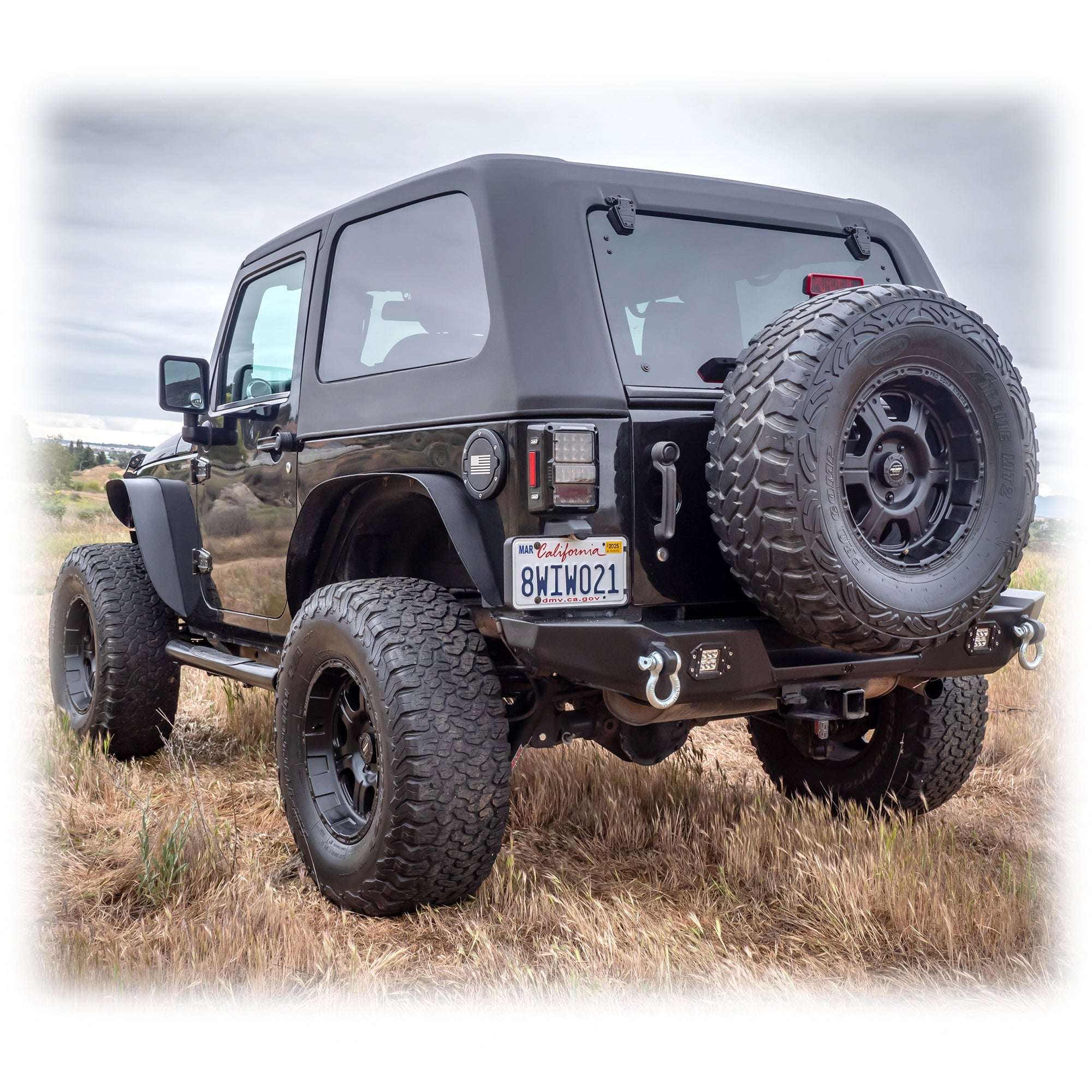 Fastback 2-Piece Hard Top for Jeep Wrangler JK 2-Door