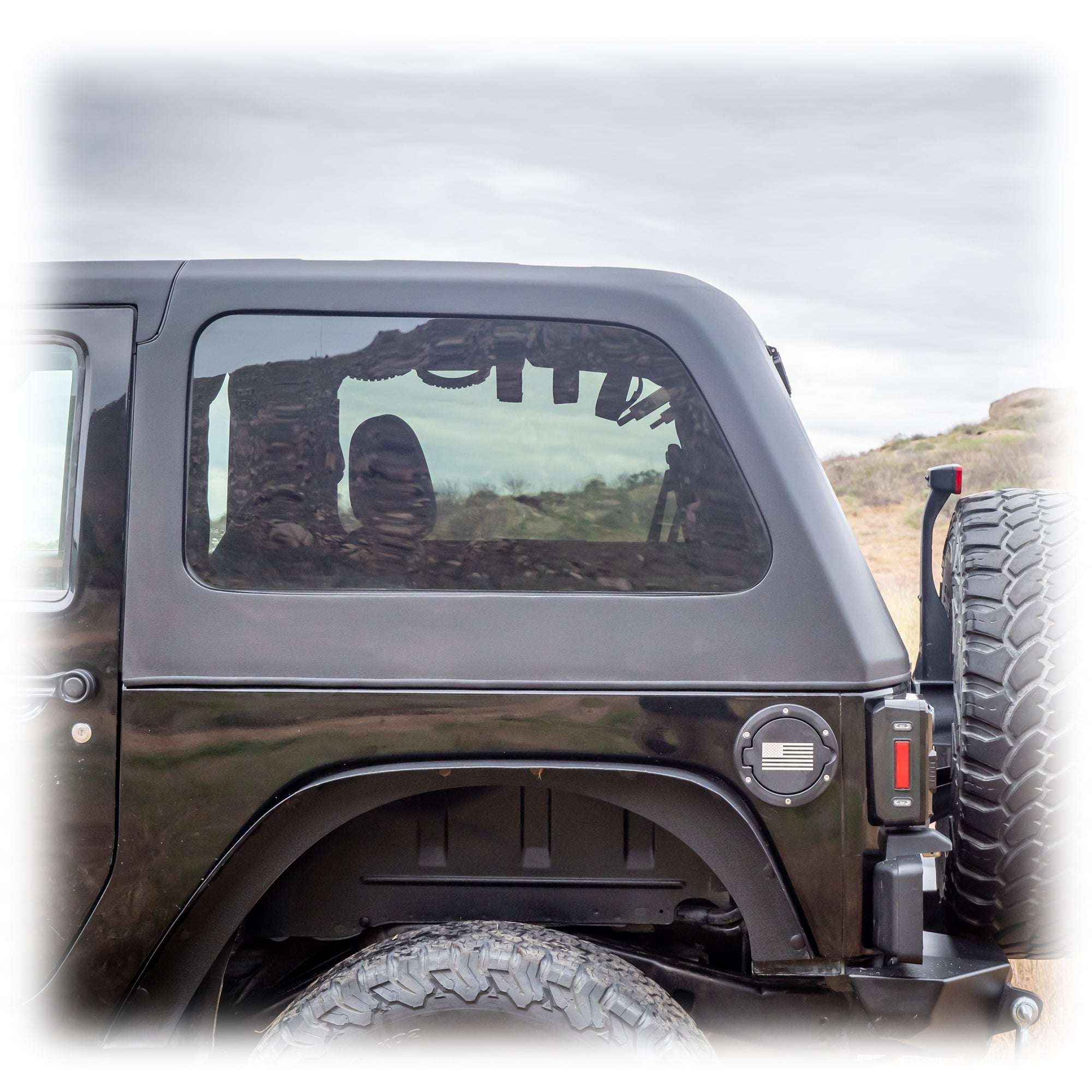 Fastback 2-Piece Hard Top for Jeep Wrangler JK 2-Door
