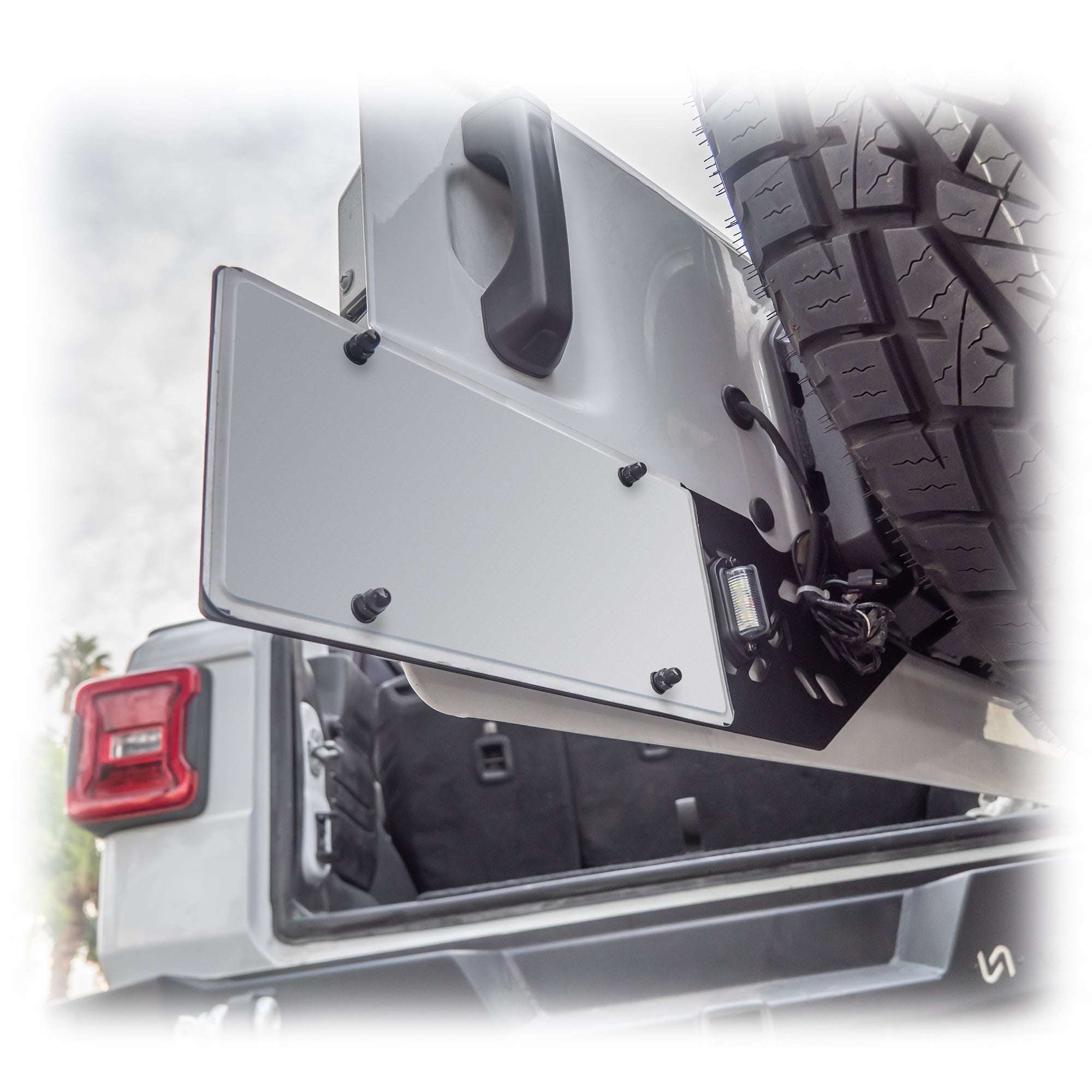 License Plate Relocation Kit for Jeep Wrangler JL