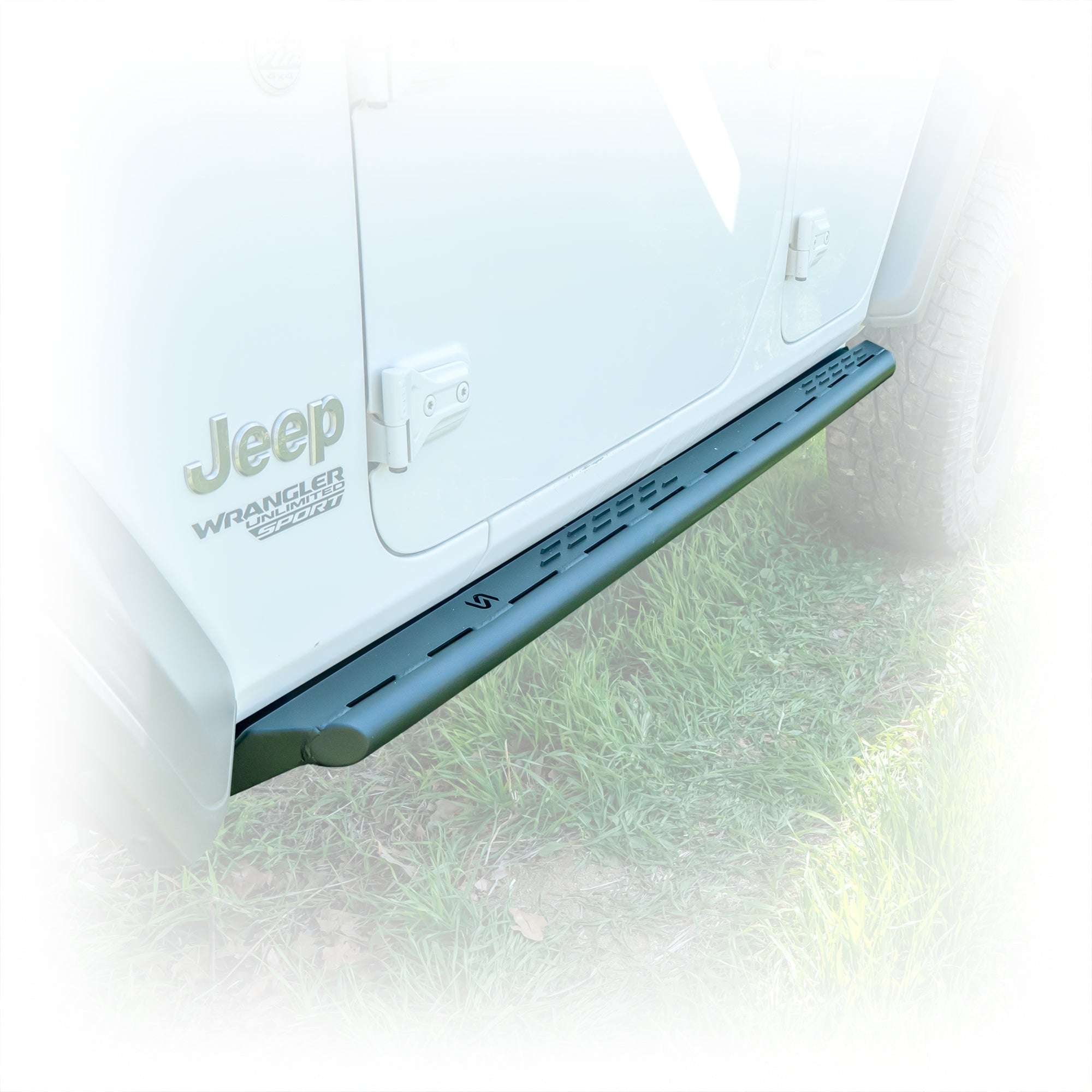Rock Slider Steps with Frame-Mount System for Jeep Wrangler JL 4-Door