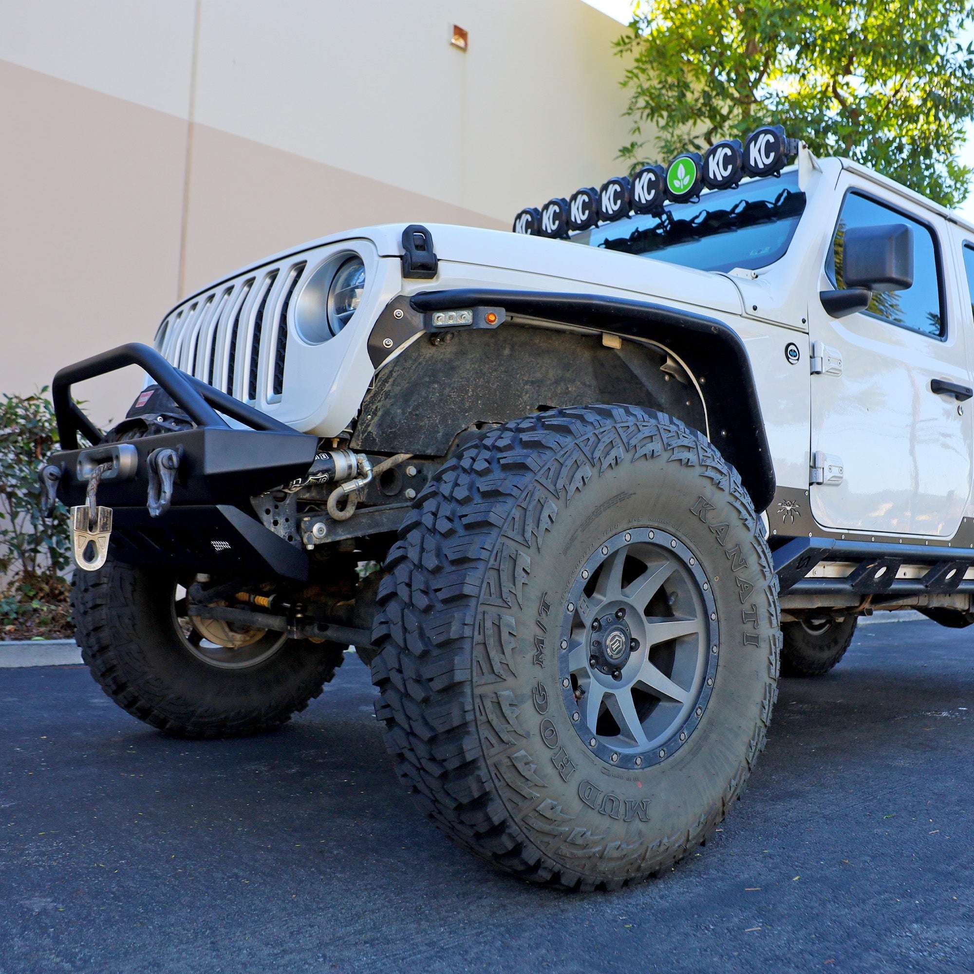 Rock Sliders with Frame-Mount System for Jeep Gladiator JT