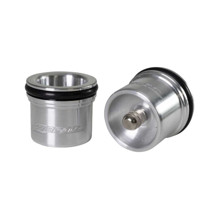 Walker Evans 2.0" Billet Reservoir End Cap (Pair) by Zbroz