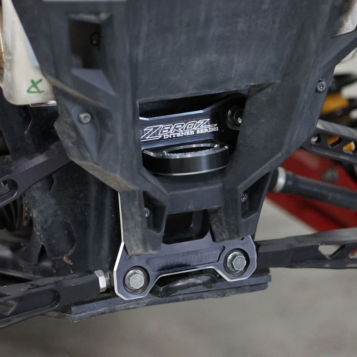 ZBROZ - POLARIS RZR PRO XP/PRO XP 4 INTENSE SERIES BILLET GUSSET PLATE WITH TOW RING (2020-2023)