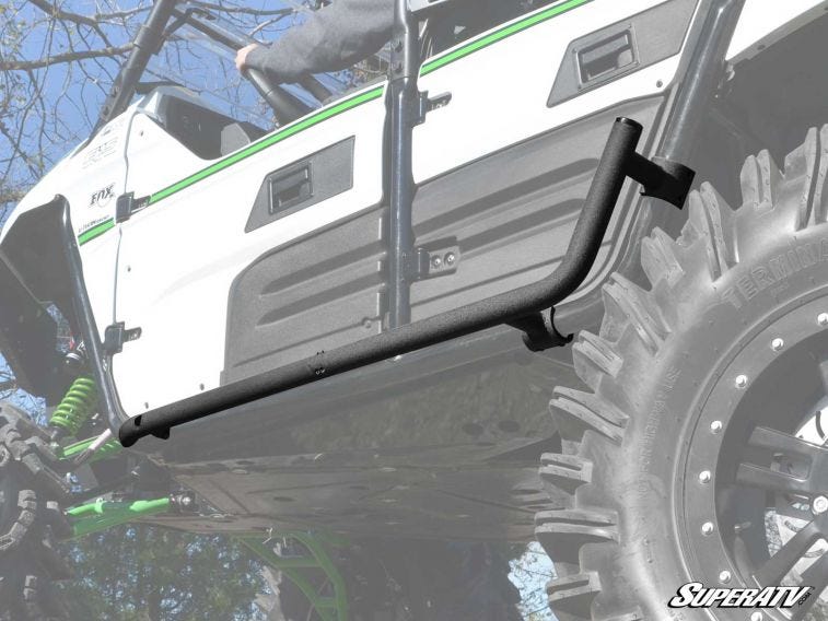 Kawasaki Teryx 4 Heavy Duty Nerf Bars - by SuperATV