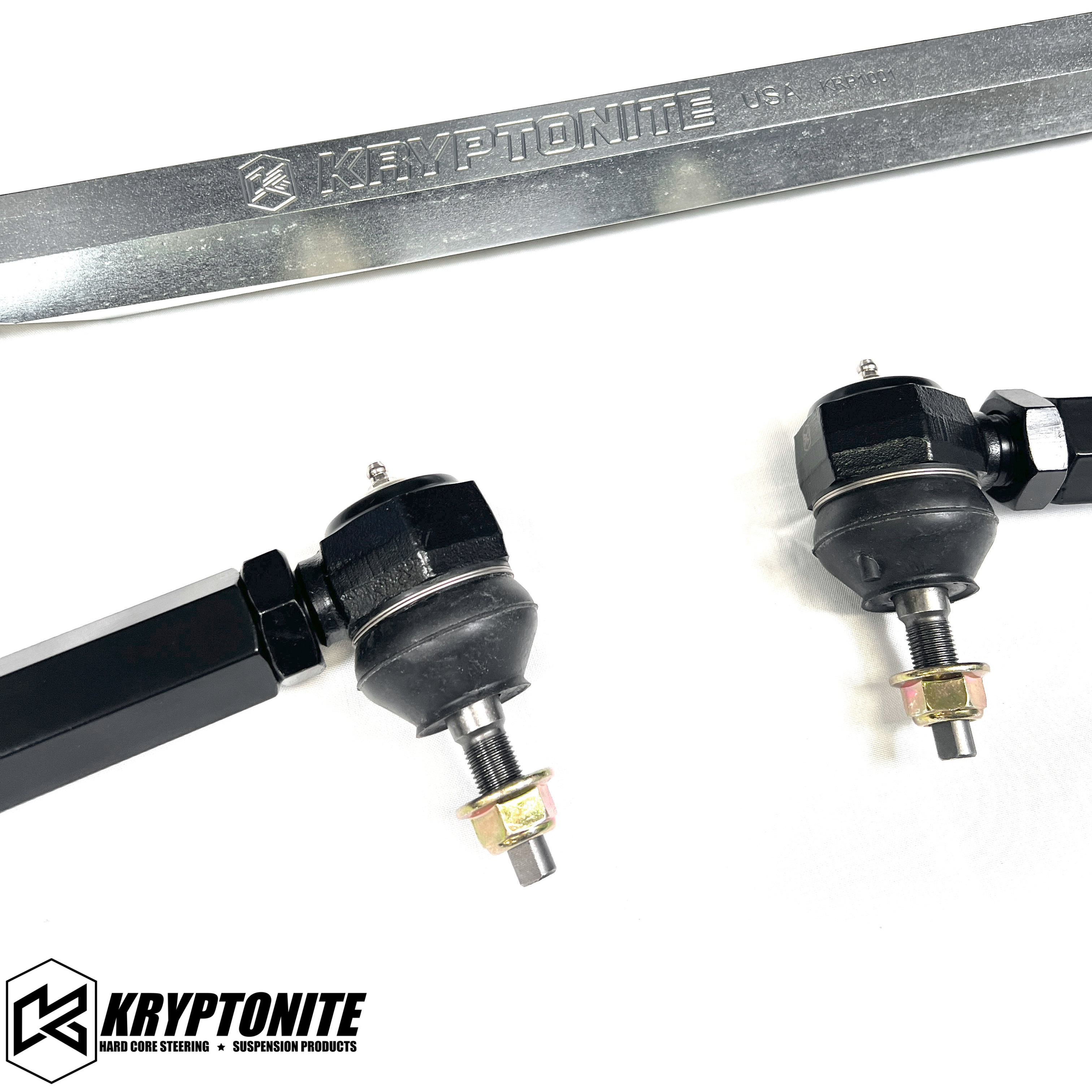 Kryptonite SS Centerlink and Tie Rod Package 2001–2010 HD Trucks & 2002-2009 Hummer H2