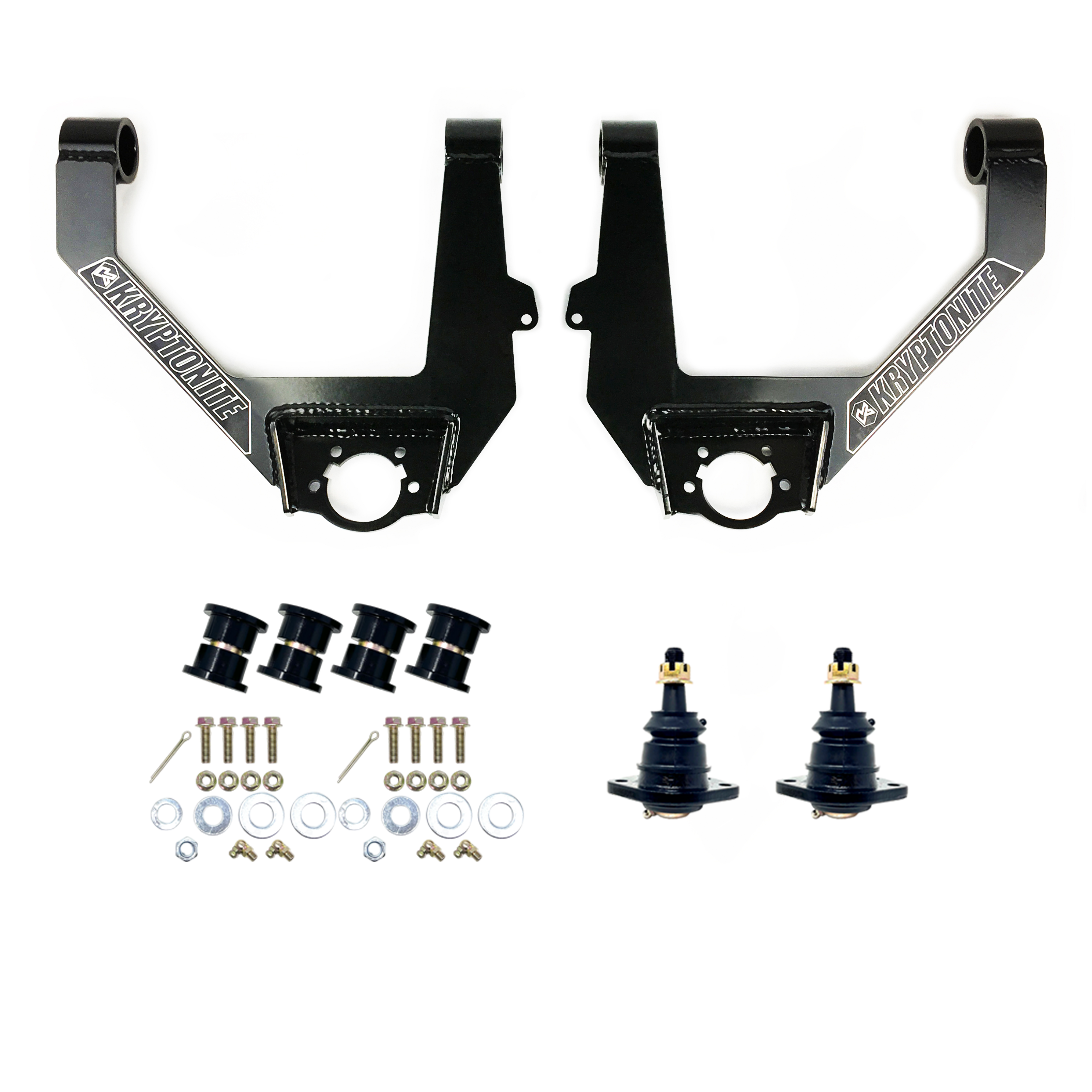 KRYPTONITE UPPER CONTROL ARM KIT FOR 1/2 TON 6-LUG CHEVY/GMC TRUCKS 2014–2018