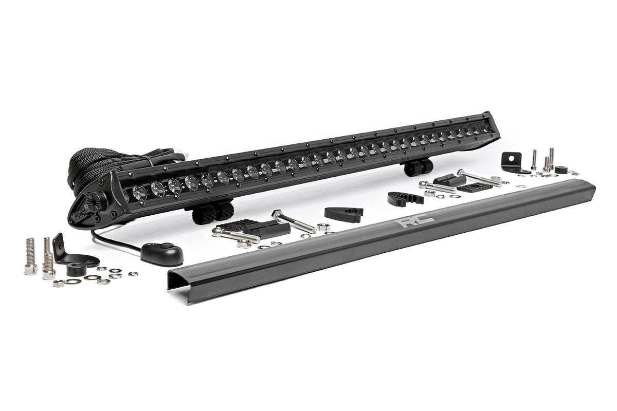 ROUGH COUNTRY 30-INCH CREE LED LIGHT BAR - (SINGLE ROW | BLACK SERIES)