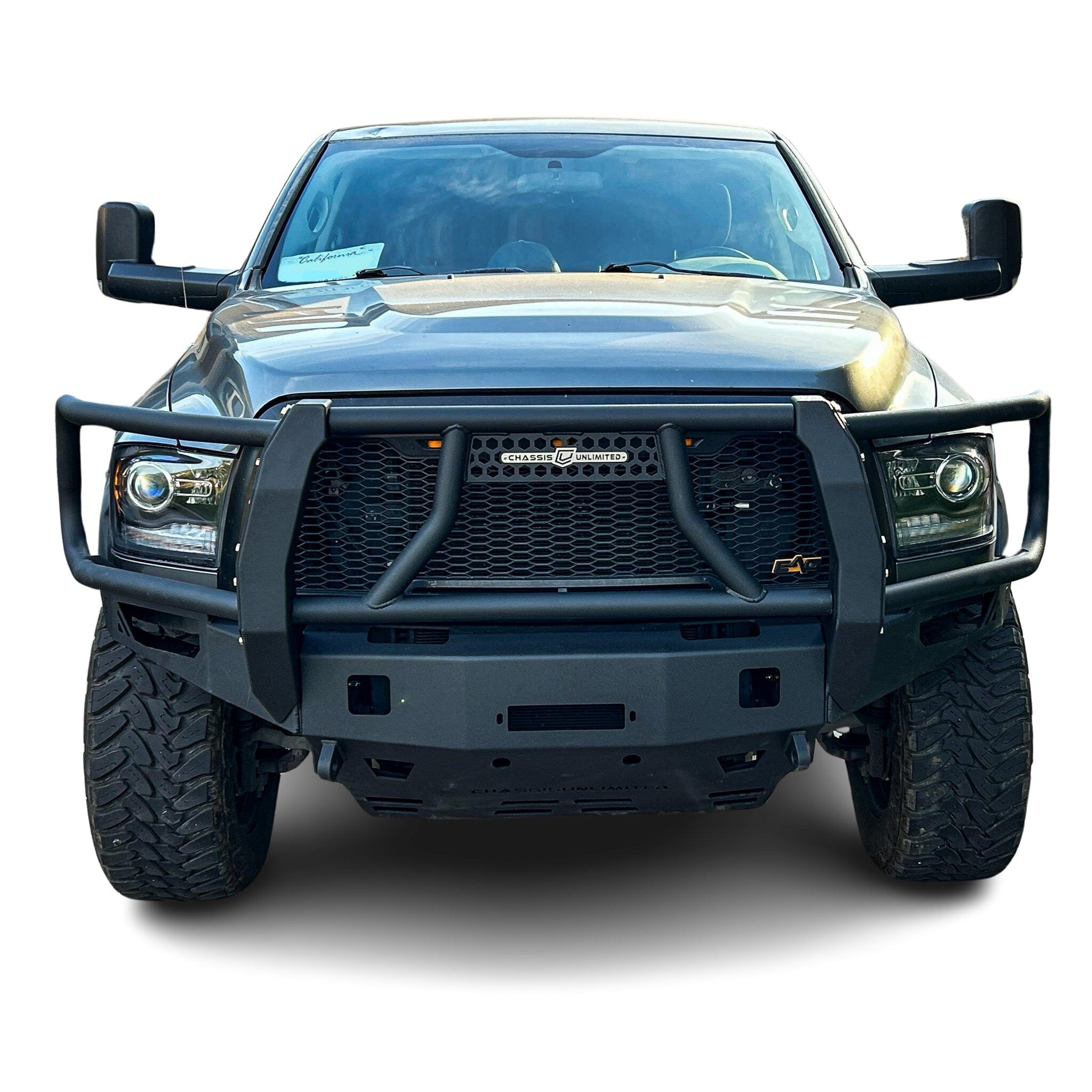 2010-2018 RAM 2500/3500 with the Octane front winch bumper with guard Chassis Unlimited Inc.