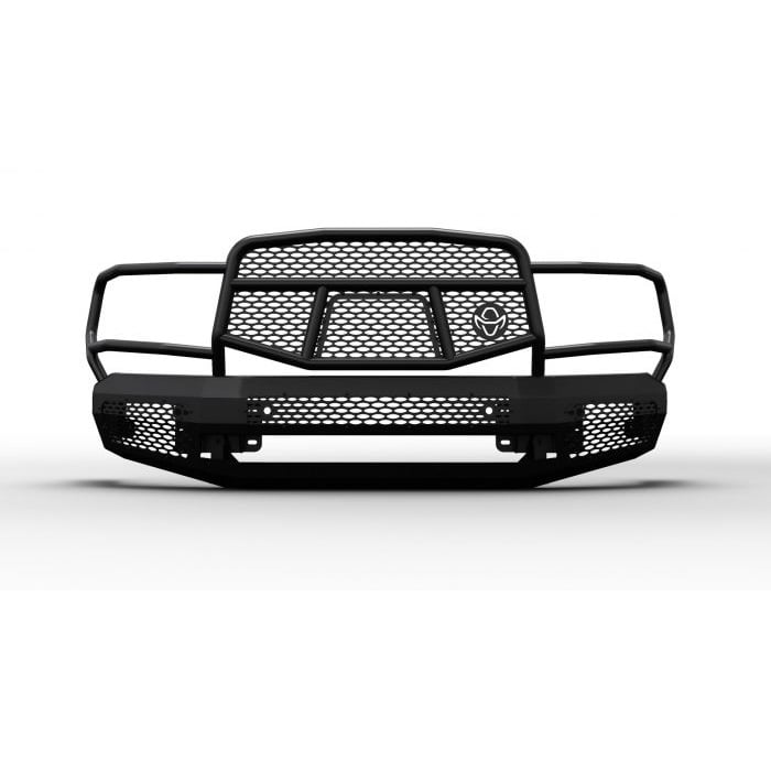 Ranch Hand Midnight Front Bumper With Grille Guard 10-23 Ram 6.7L Cummins 2500/3500