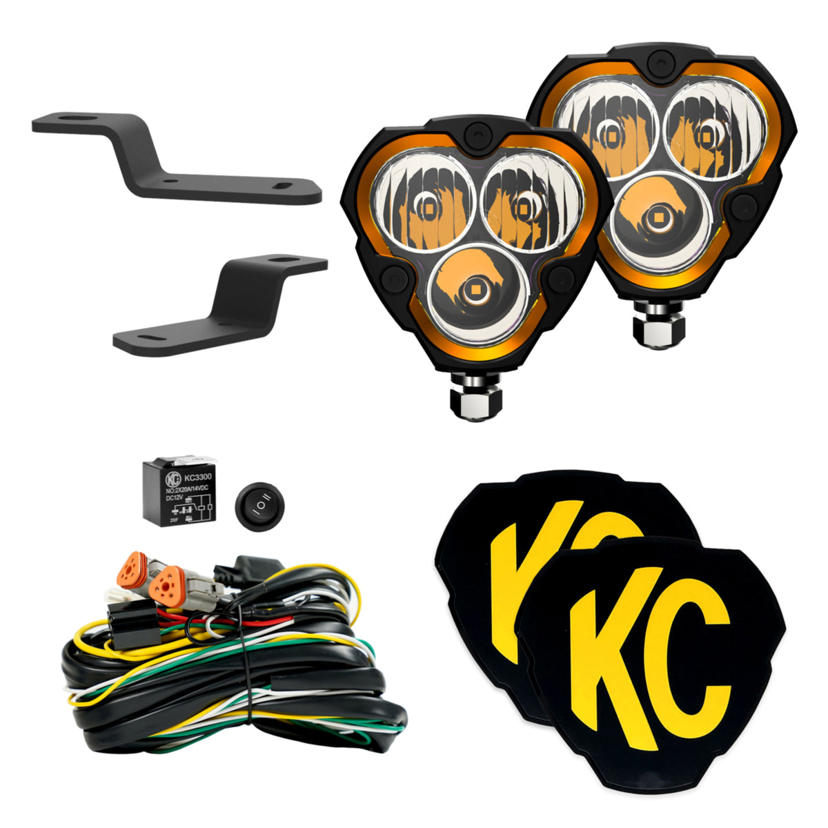 KC HiLiTES FLEX ERA 3 COMBO 2LT DITCH SYS BRONCO - 97157