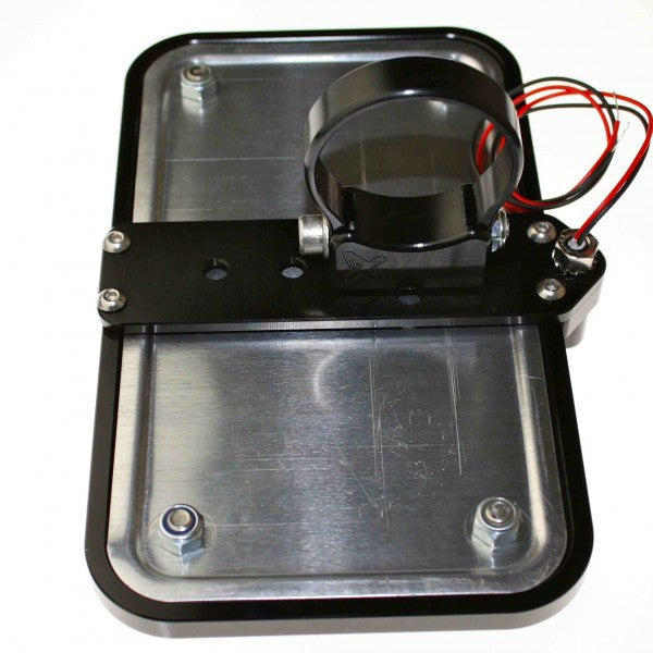 Tube Mounted License Plate Frame by Axia Alloys